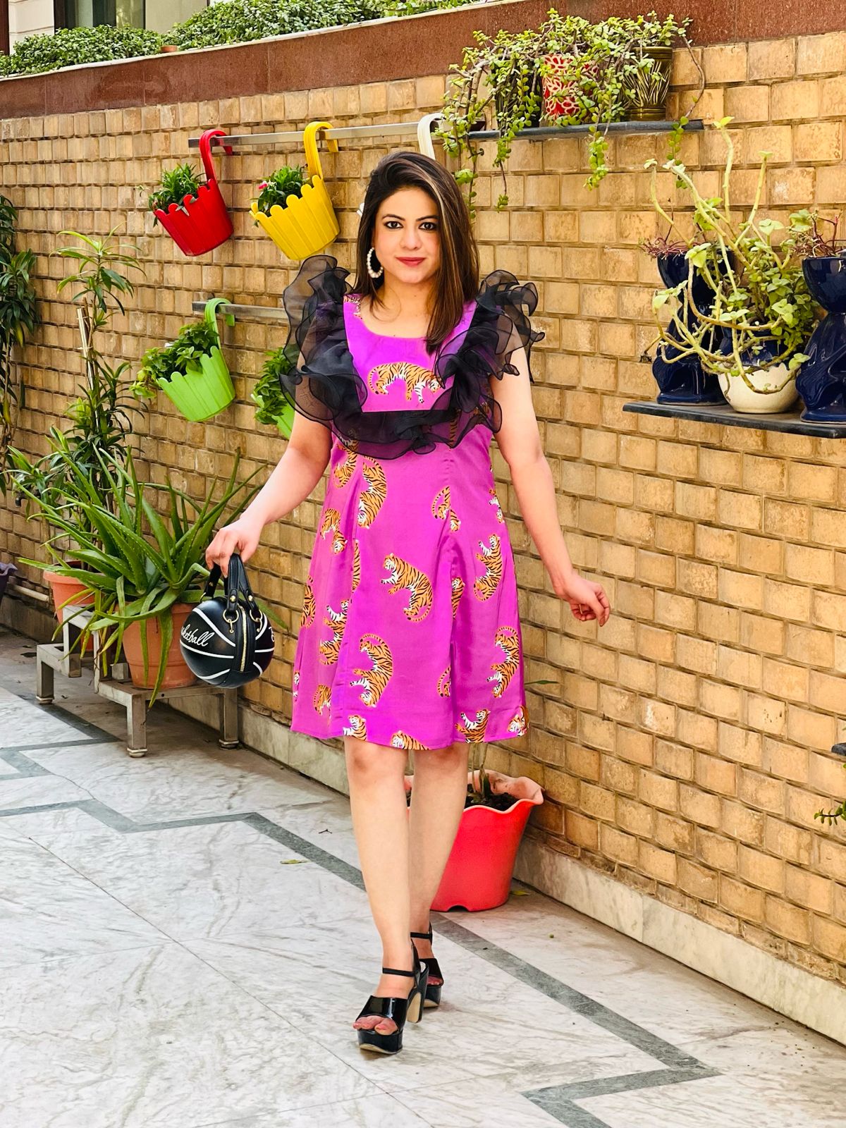 Purple Tigress Dress