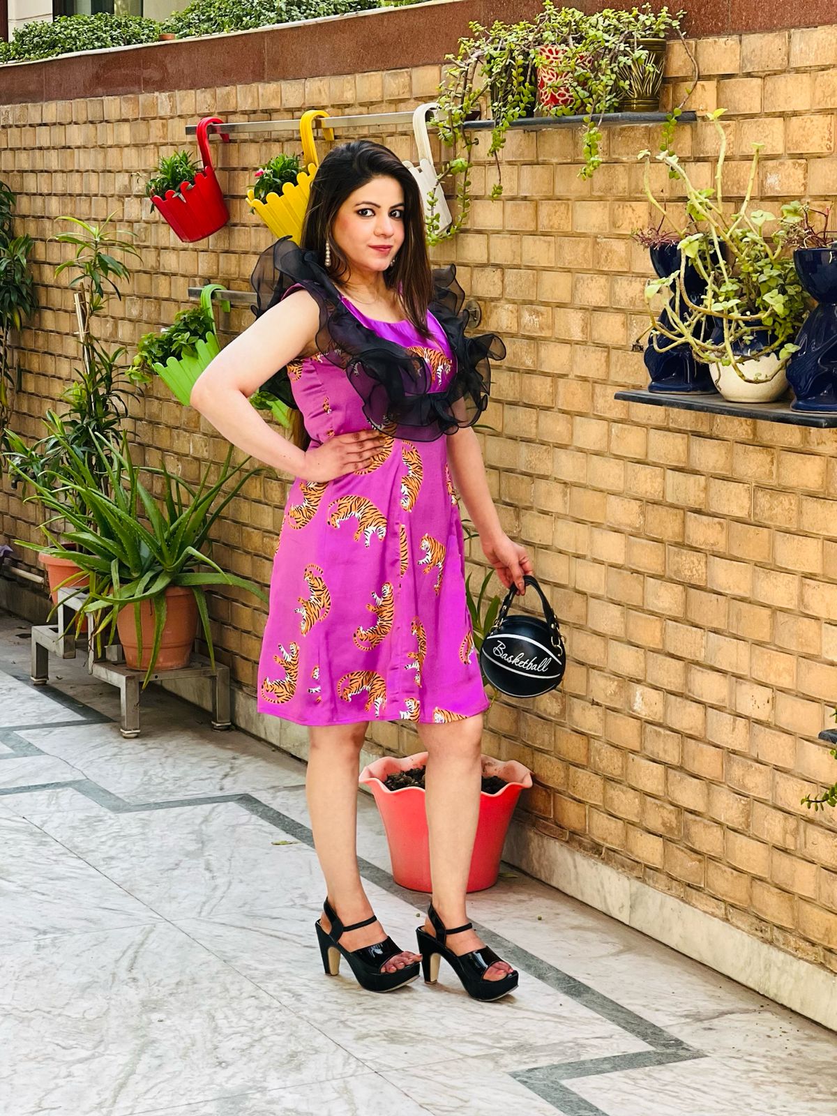 Purple Tigress Dress