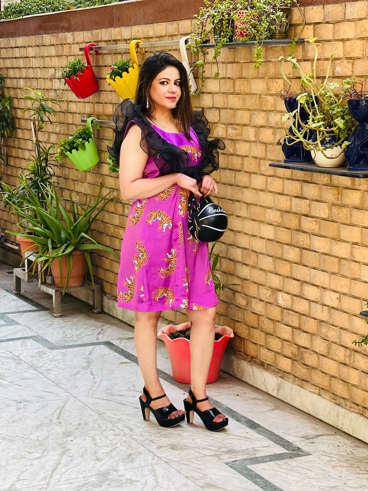 Purple Tigress Dress