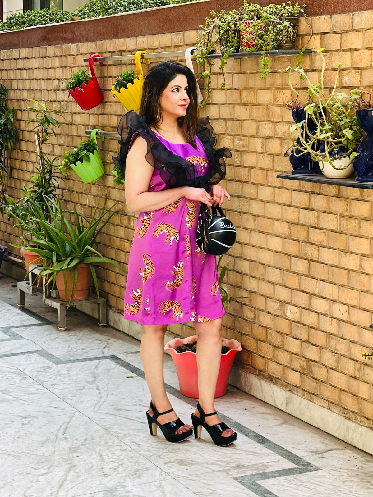 Purple Tigress Dress