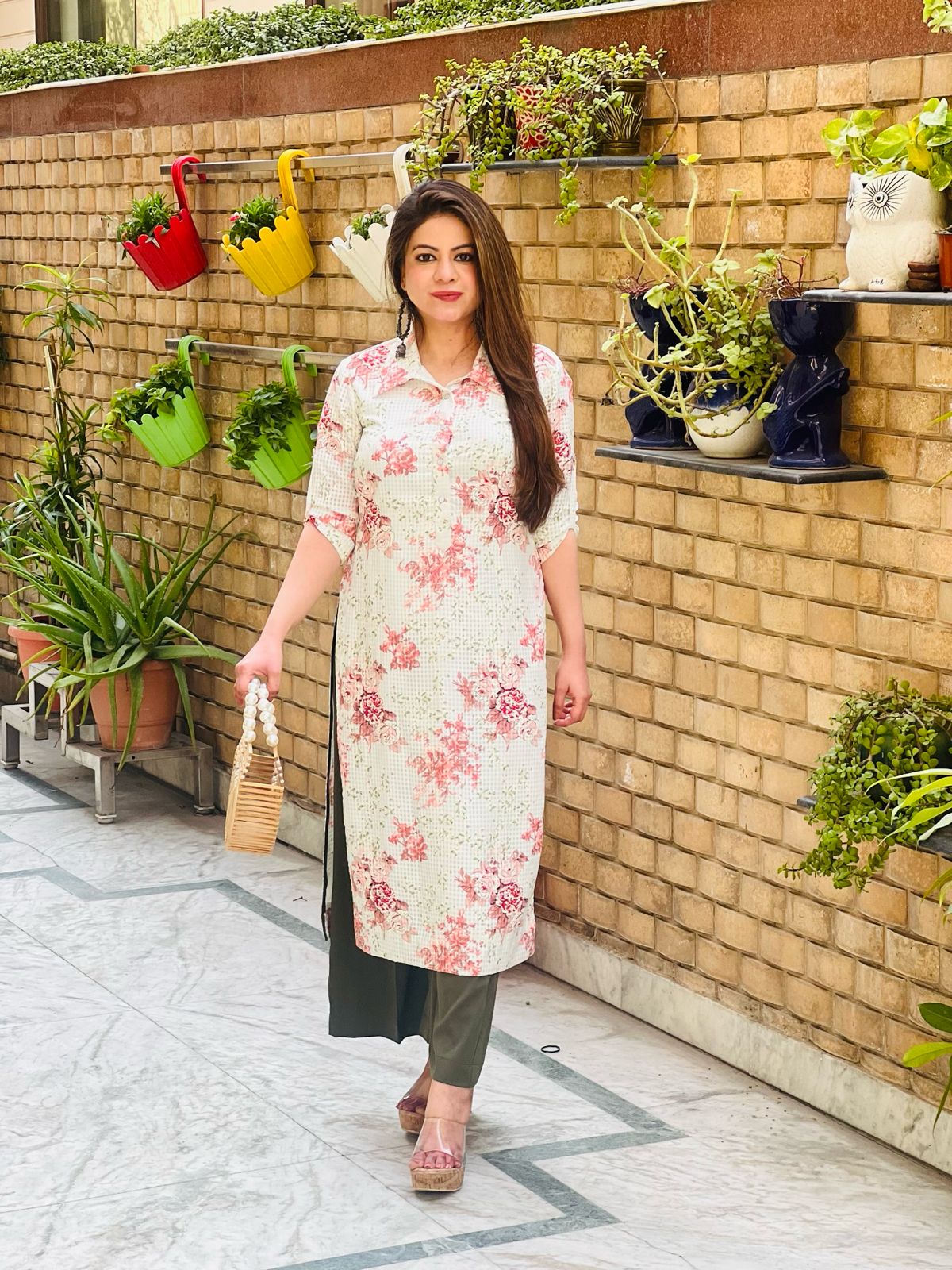 White Rose Summer Suit