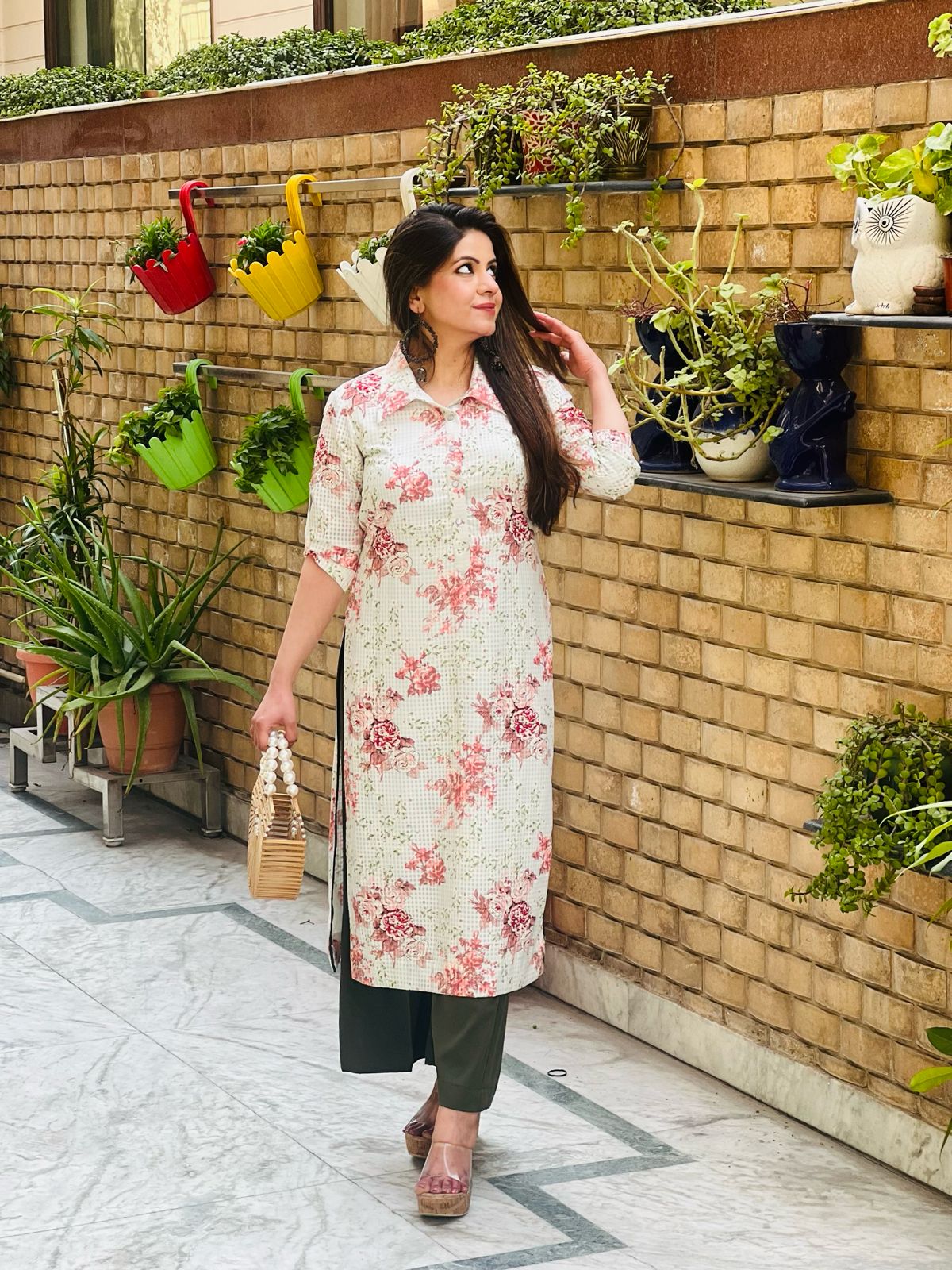 White Rose Summer Suit