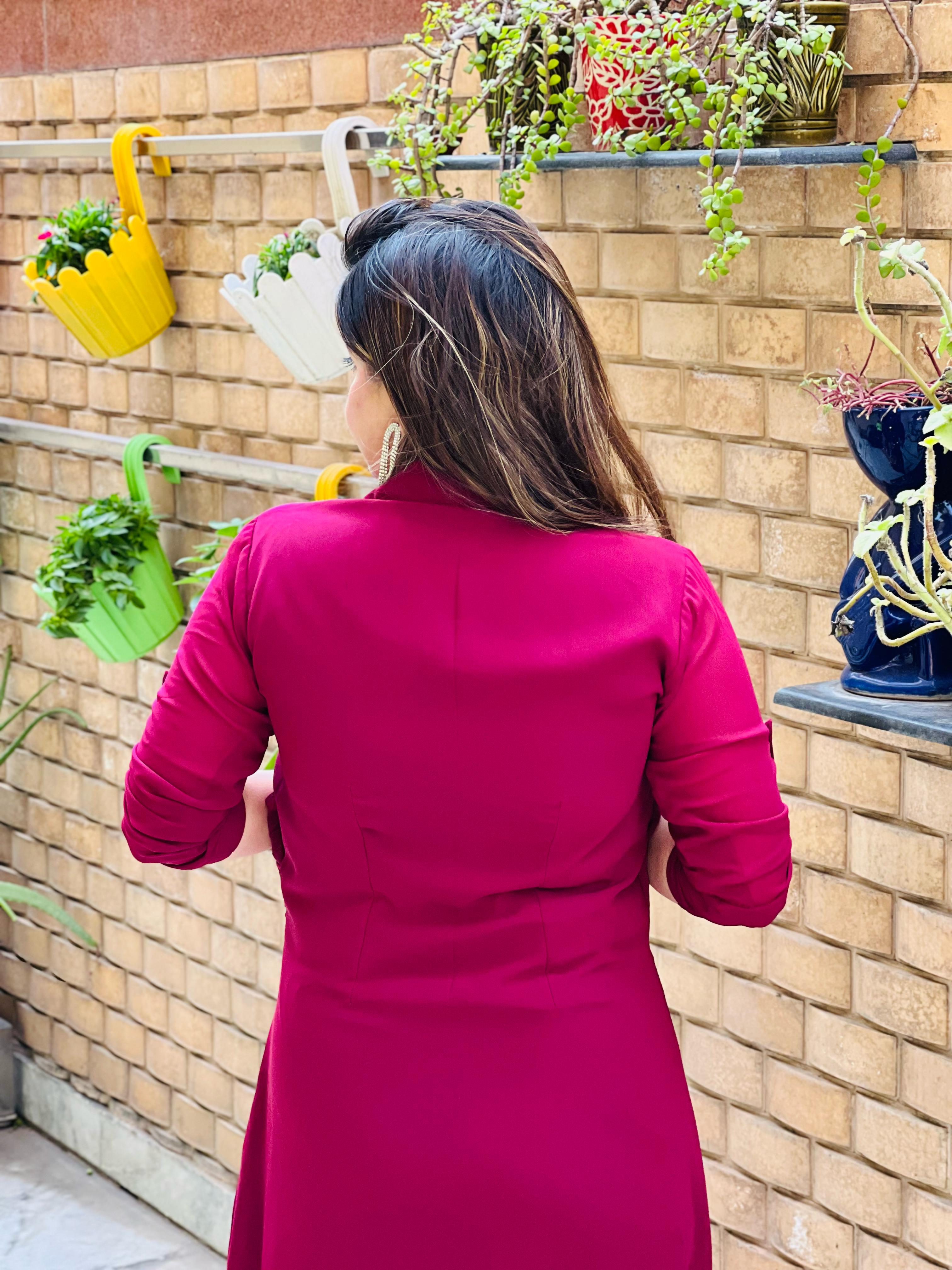 Wine Ring Maxi Dress