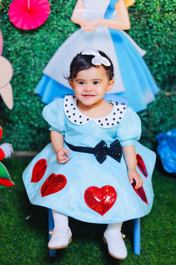Alice in the Wonderland Kidswear Gown
