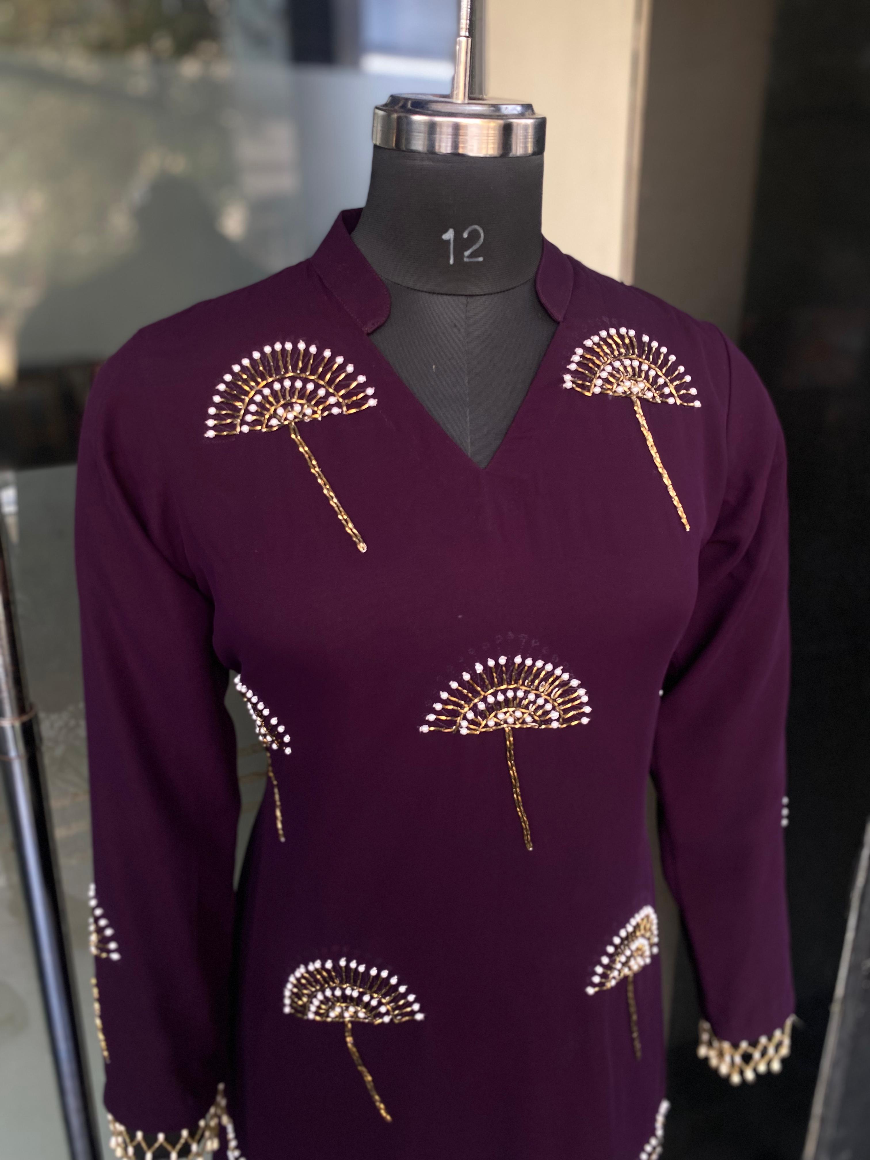 Wine Rakhi Co-Ord