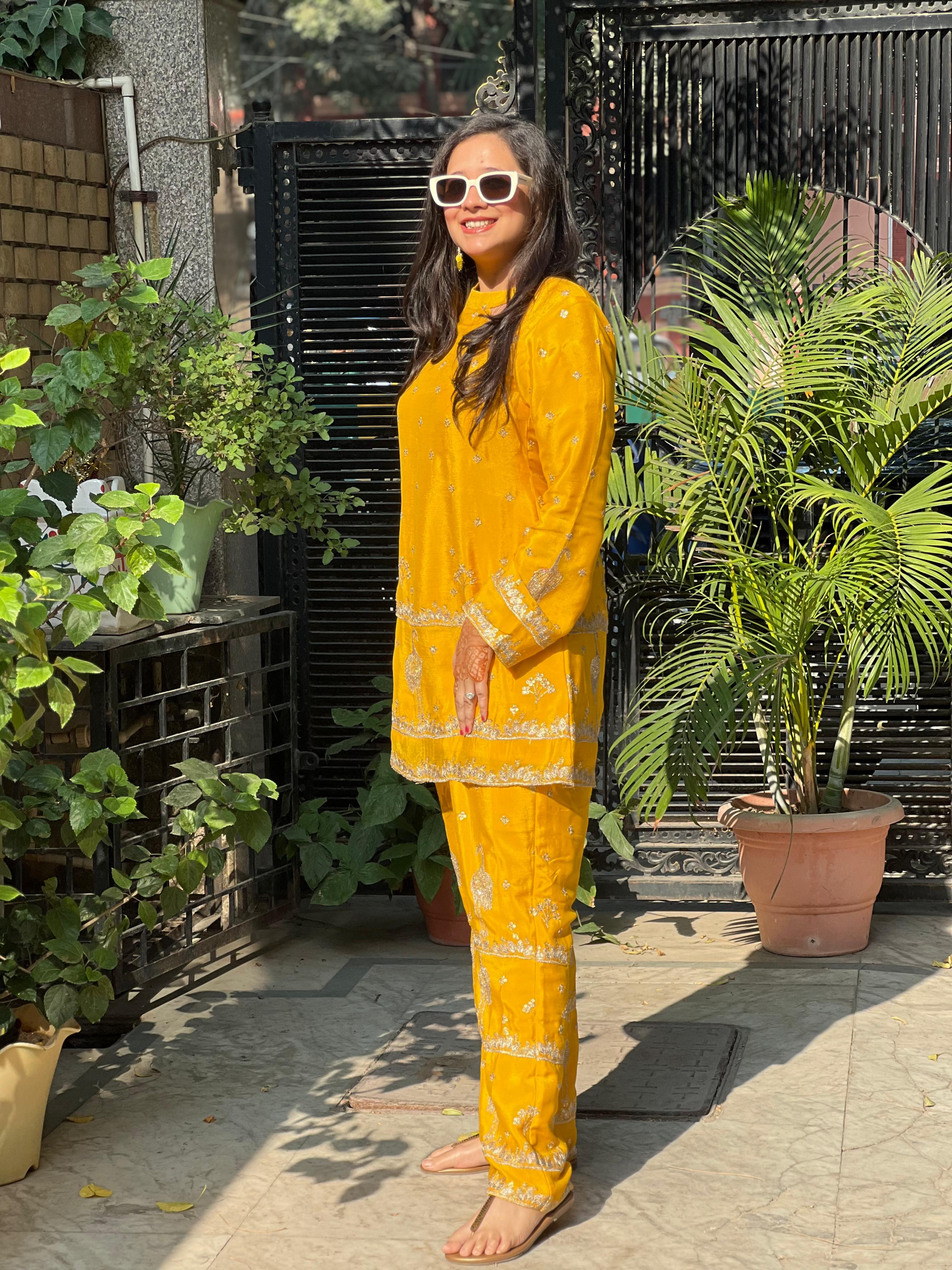 Sunshine Haldi Co-Ord