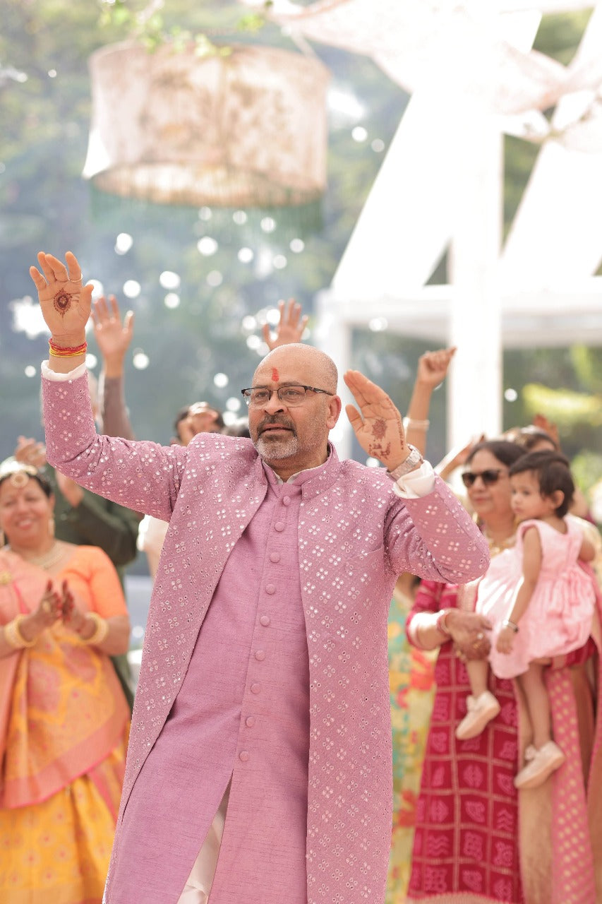 Lilac Mirror Dreams Kurta Set