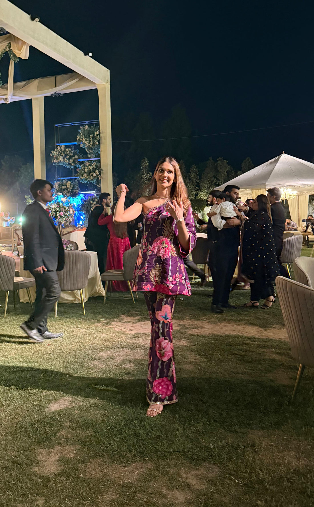 Purple Dramatic Co-Ord