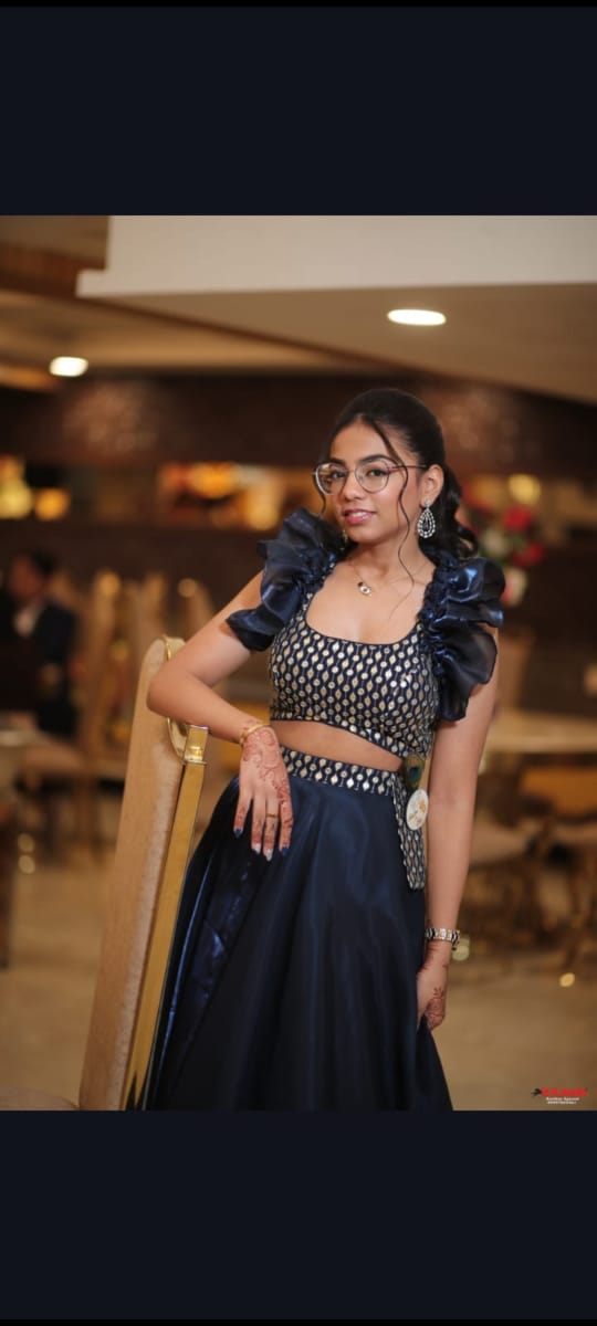 Midnight Blue Lehenga