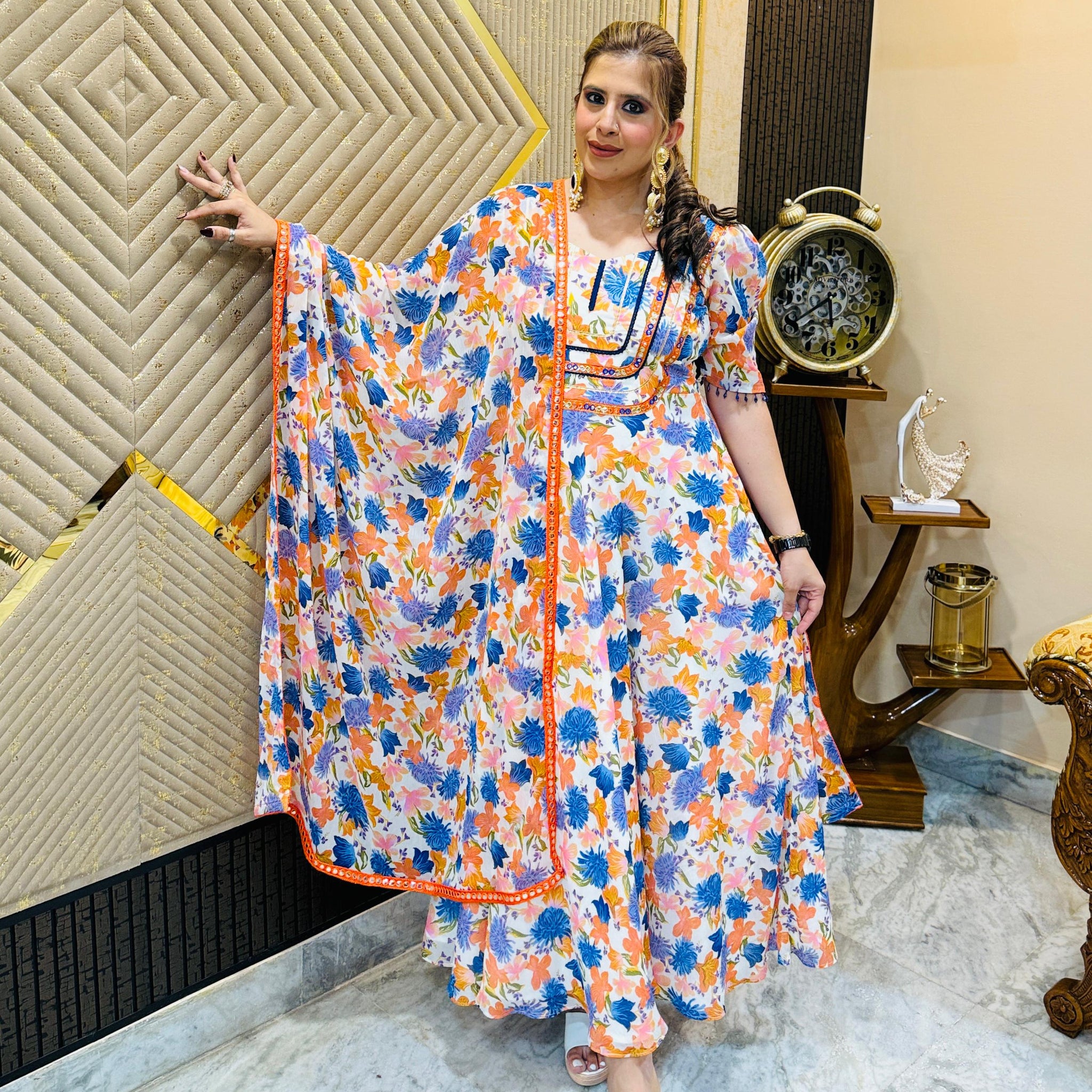 Flower Festive Anarkali