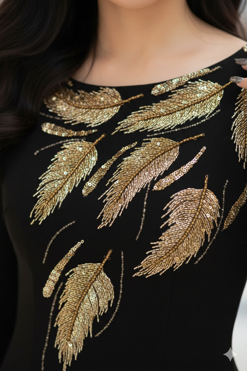 Feather Flick Midi