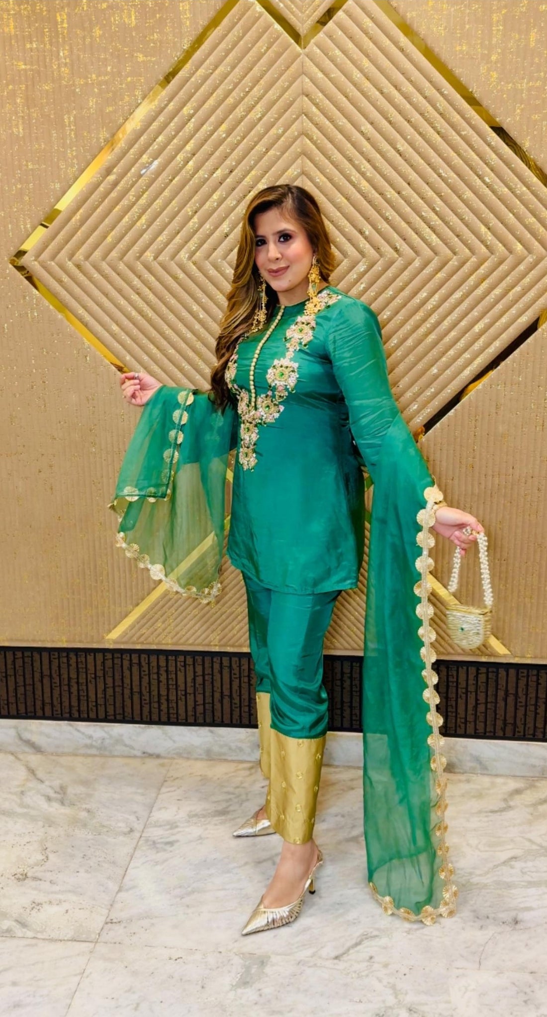 Green Goddess Suit Set