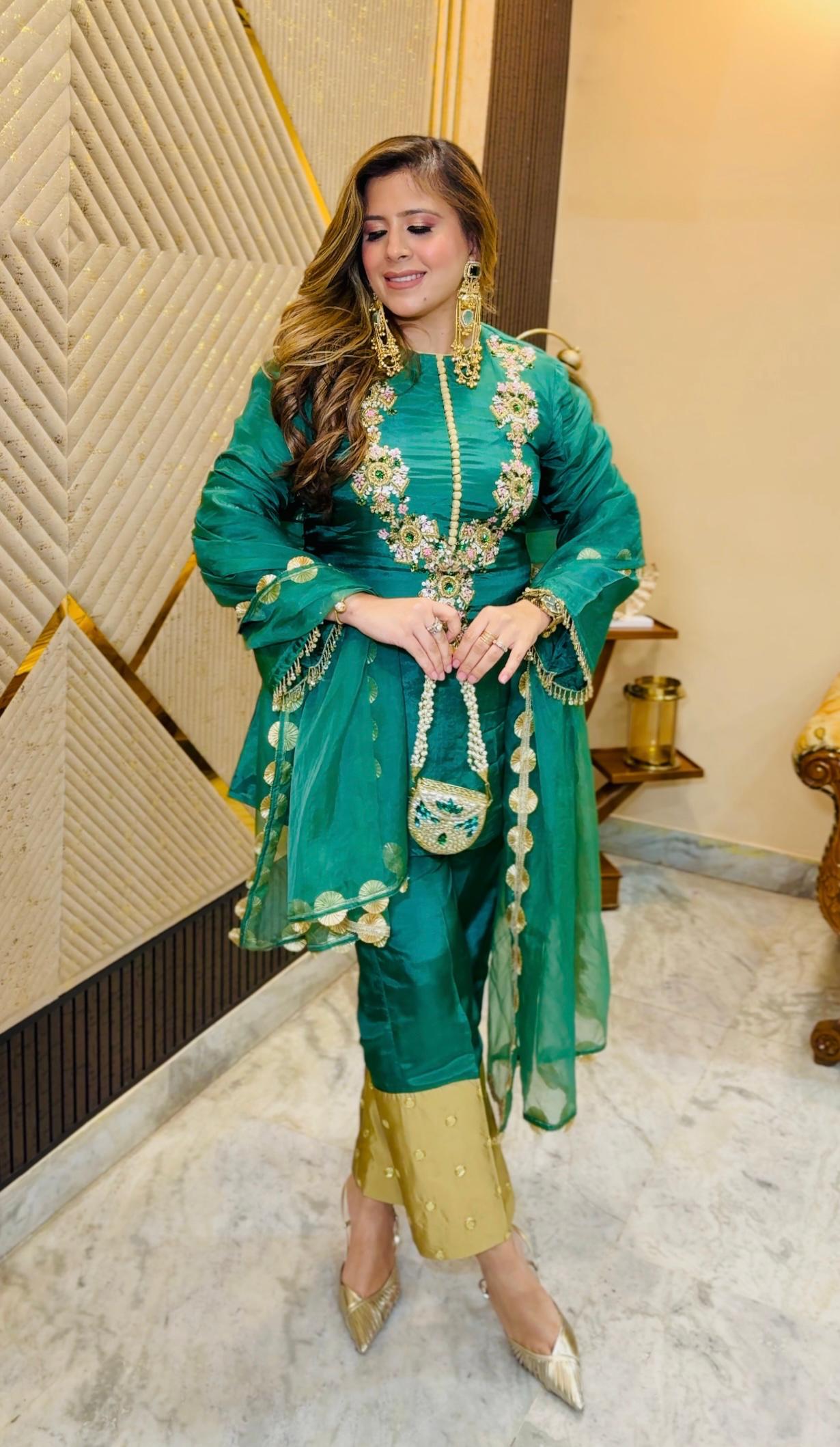 Green Goddess Suit Set