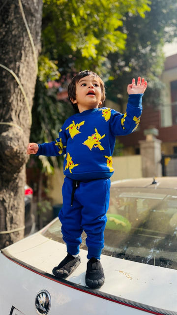Pikachu Baby Co-Ord | Lakhina Couture