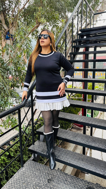 Miss Monochrome Dress