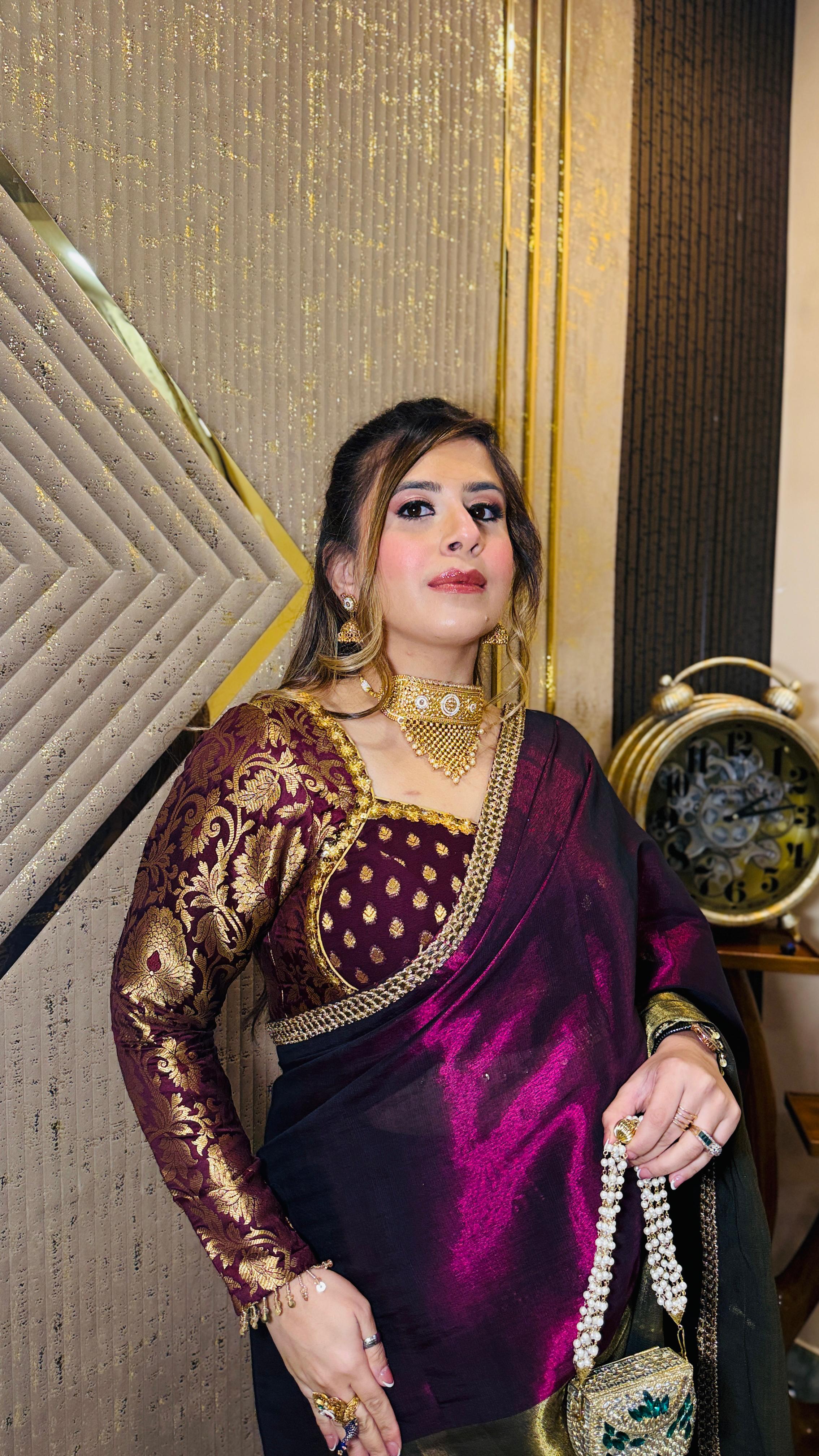 Kiss the Kanjivaram Saree