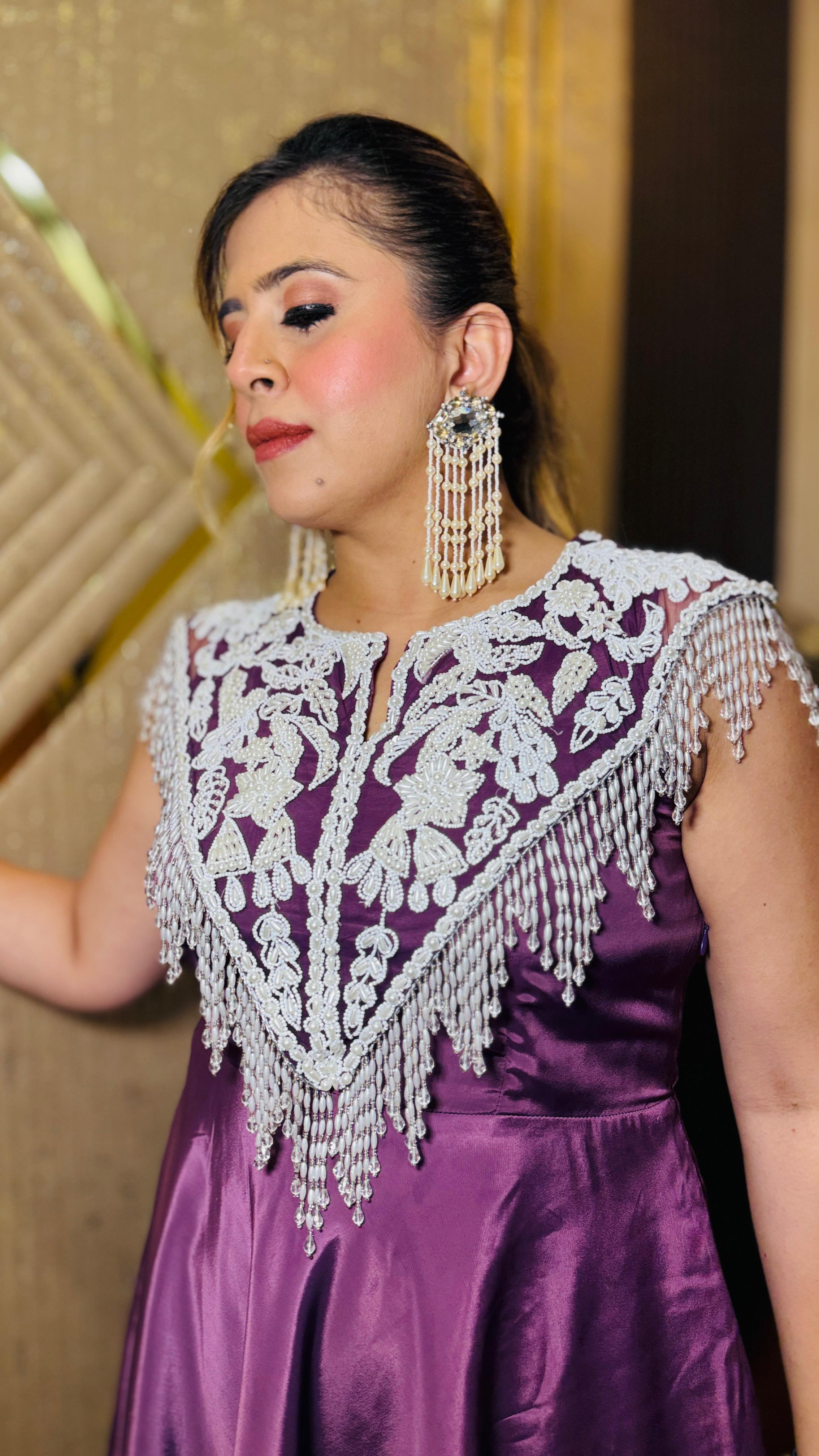 Magical Mauve Moments Co-Ord | Party Wear | Lakhina Couture - Look 9