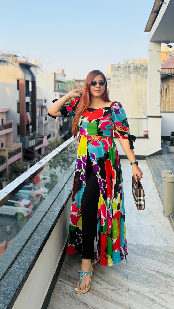 Paint the world slit top