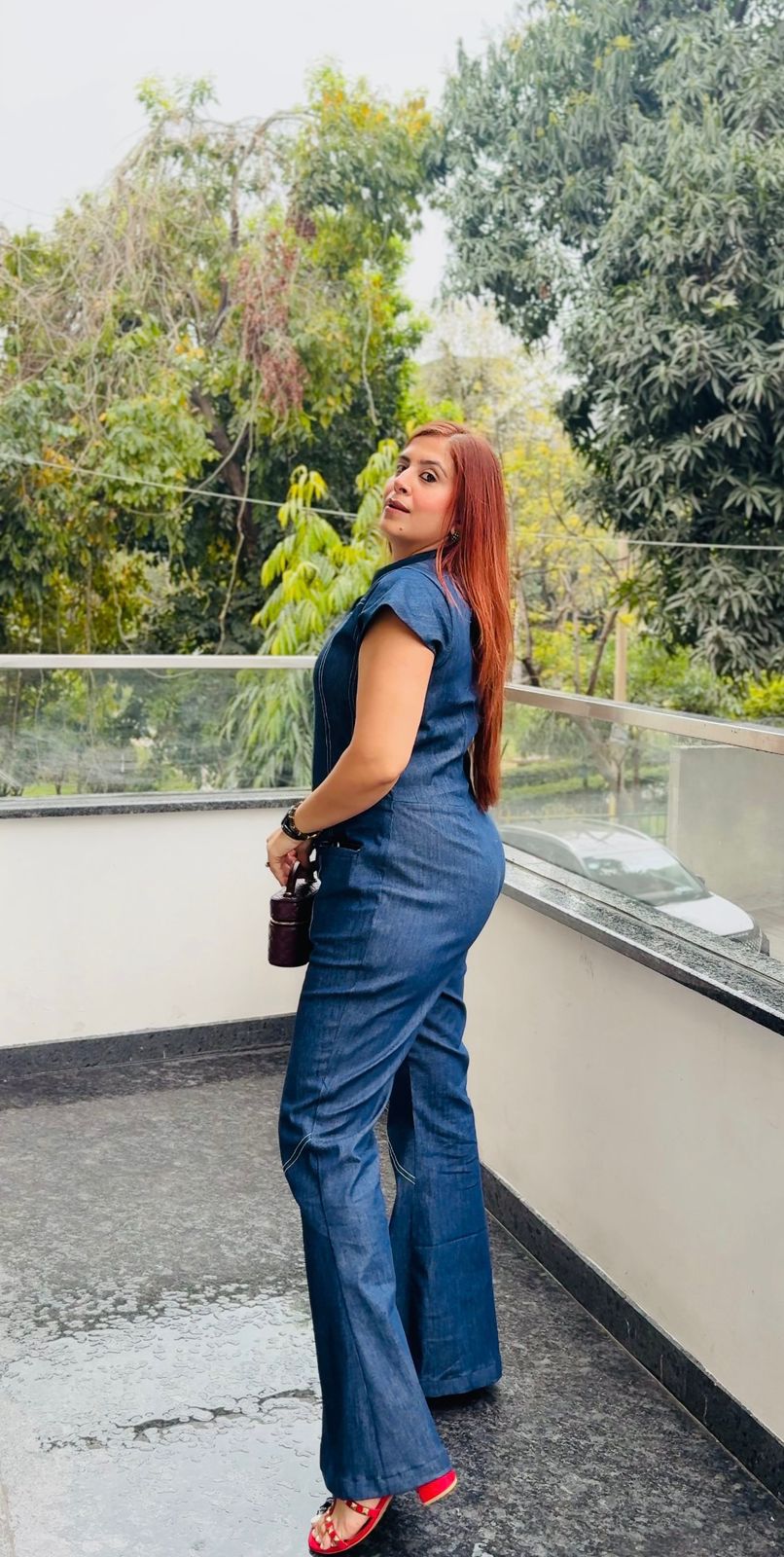 Kareena Kapoor Denim Jumpsuit