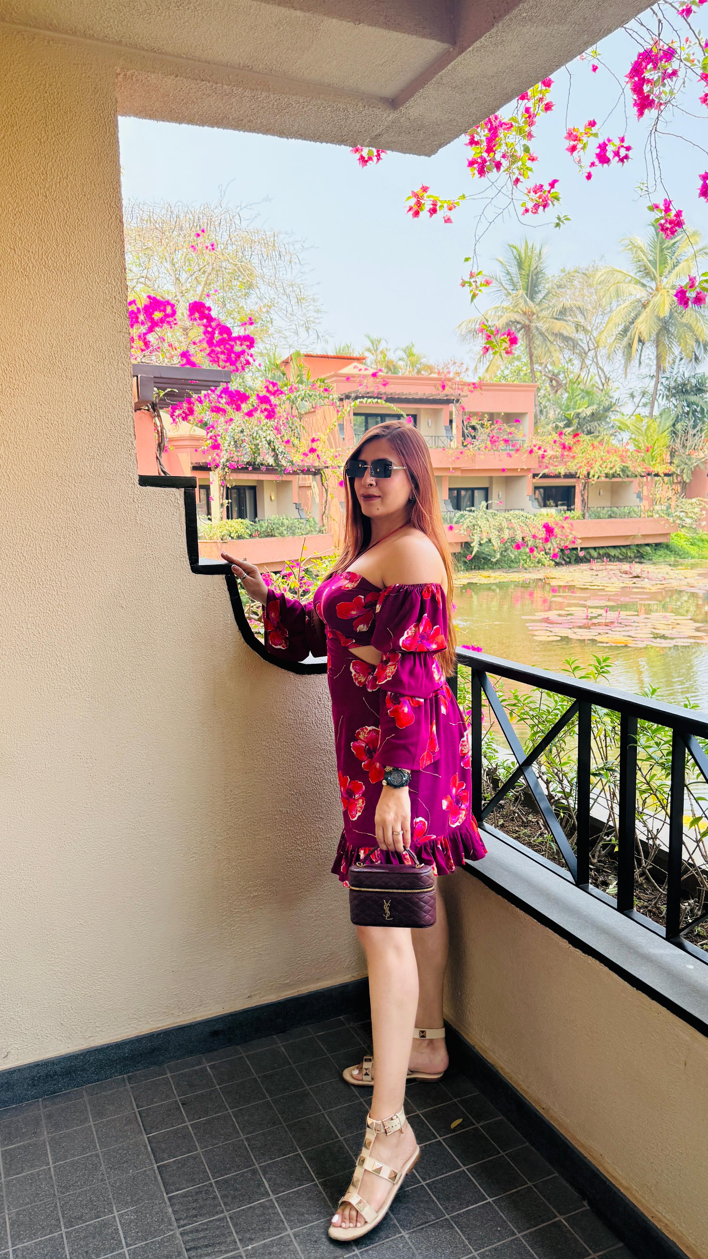 Wine Regis Dress