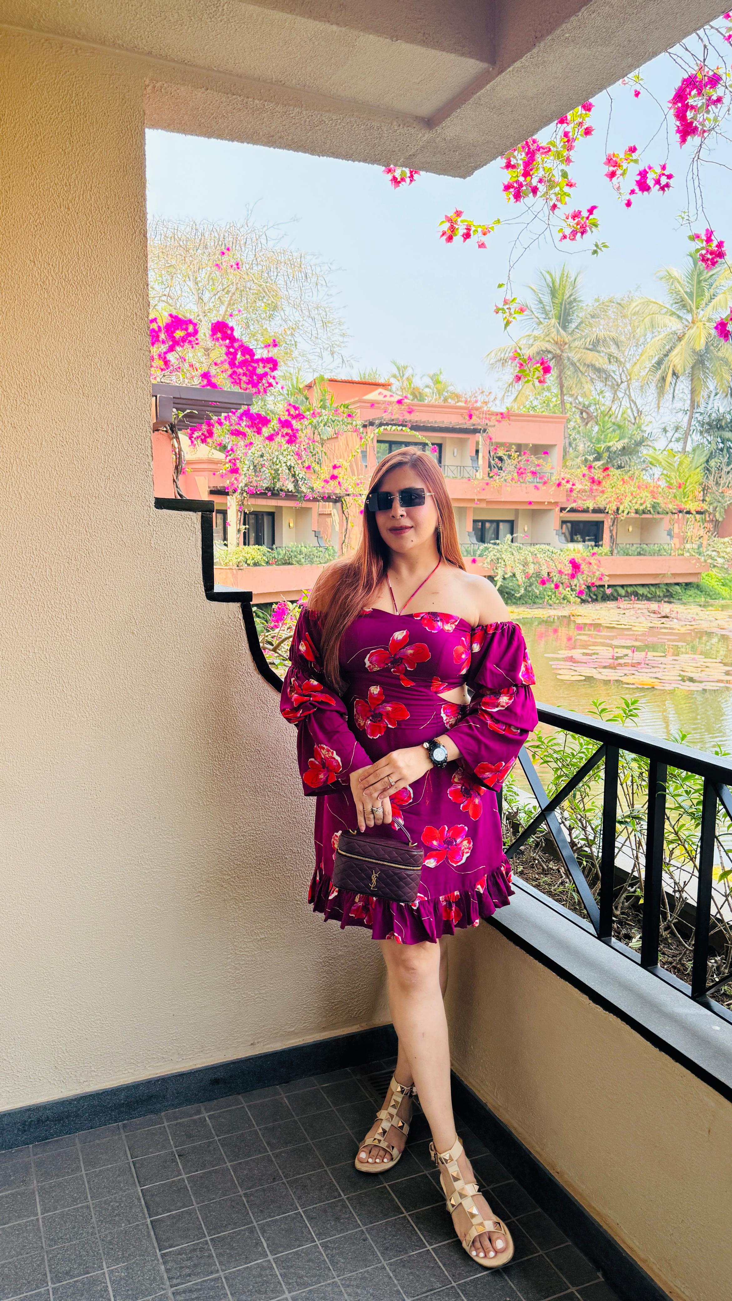 Wine Regis Dress