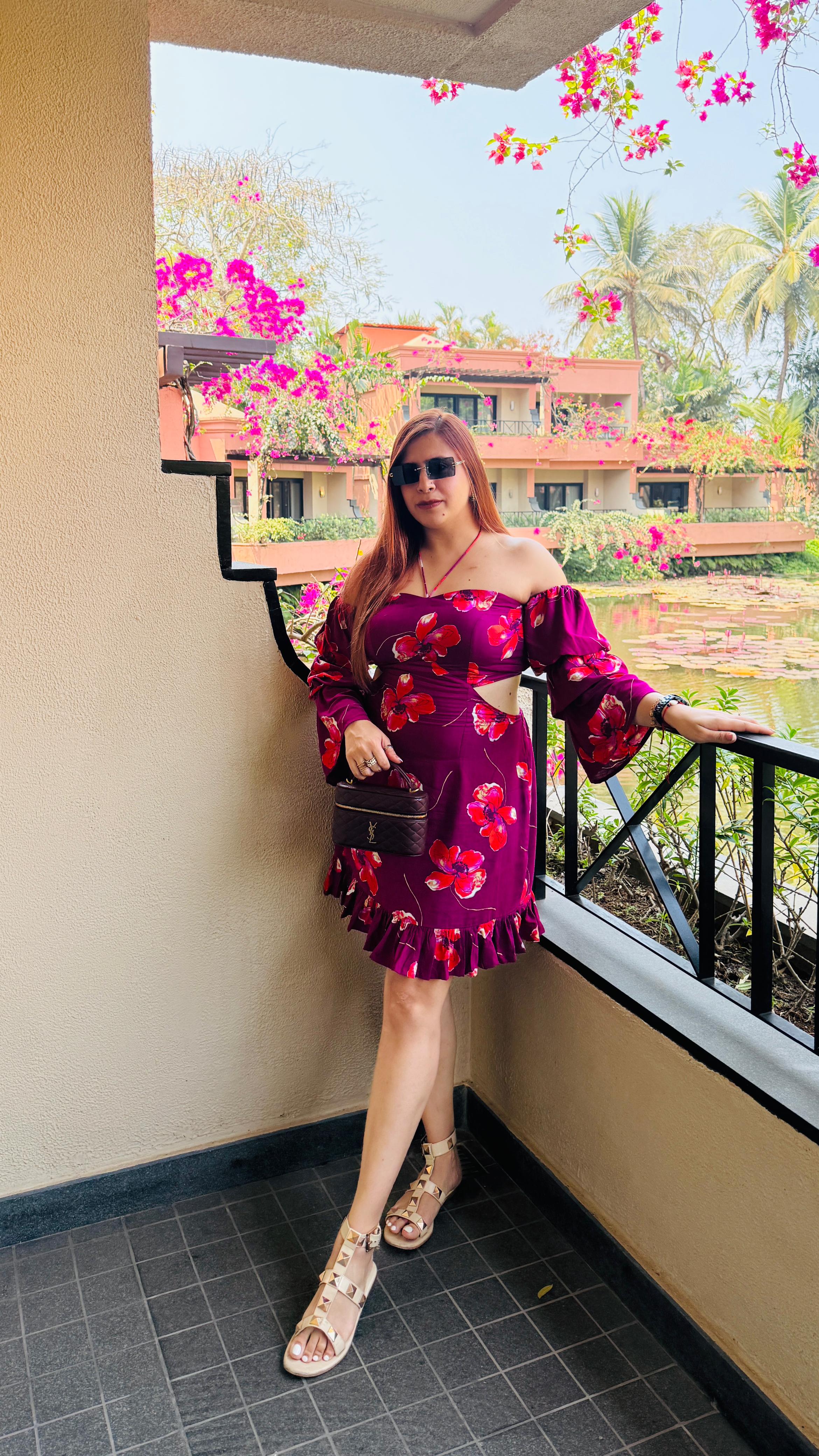 Wine Regis Dress