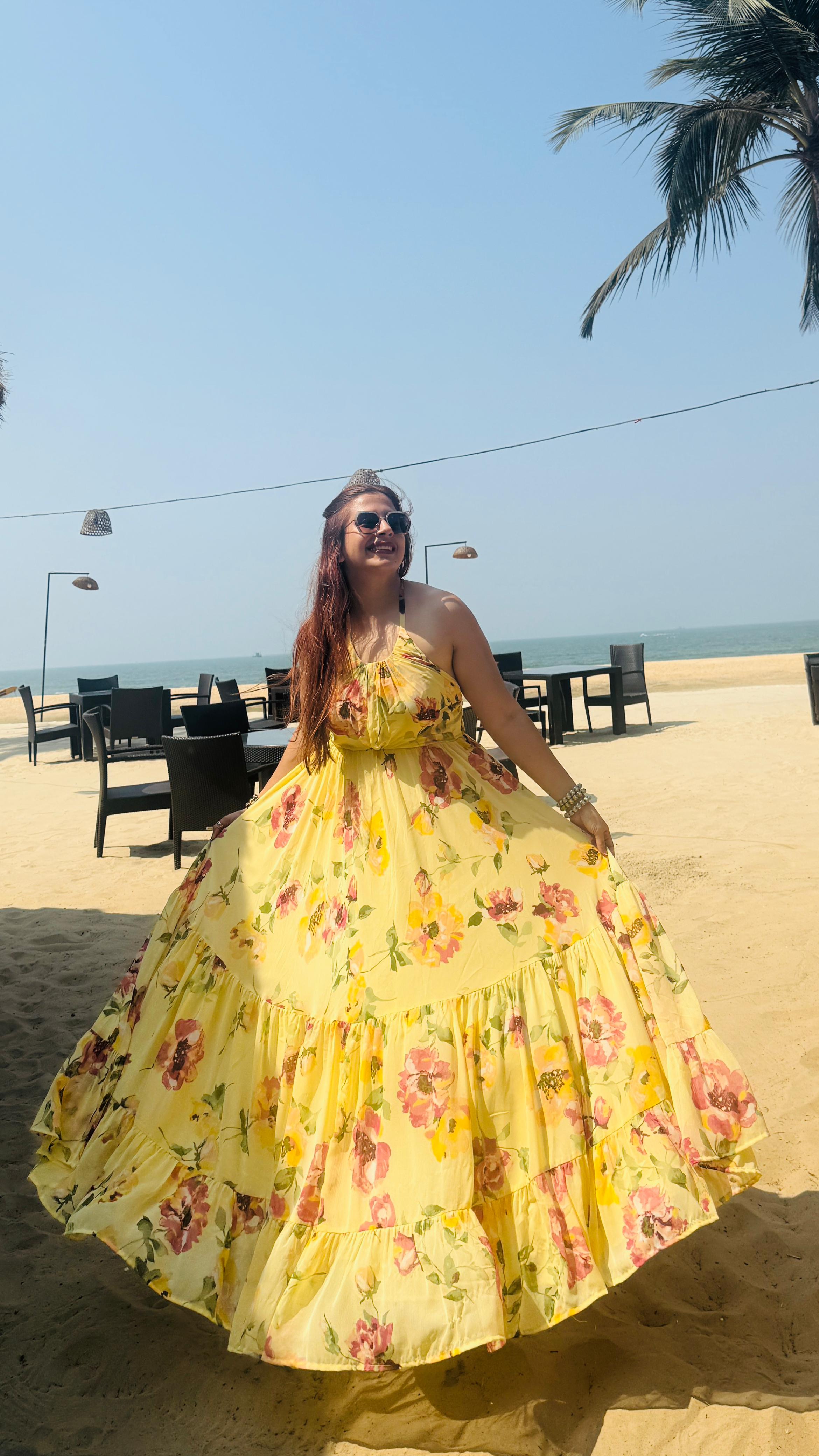 Butter-y Goa Maxi Dress