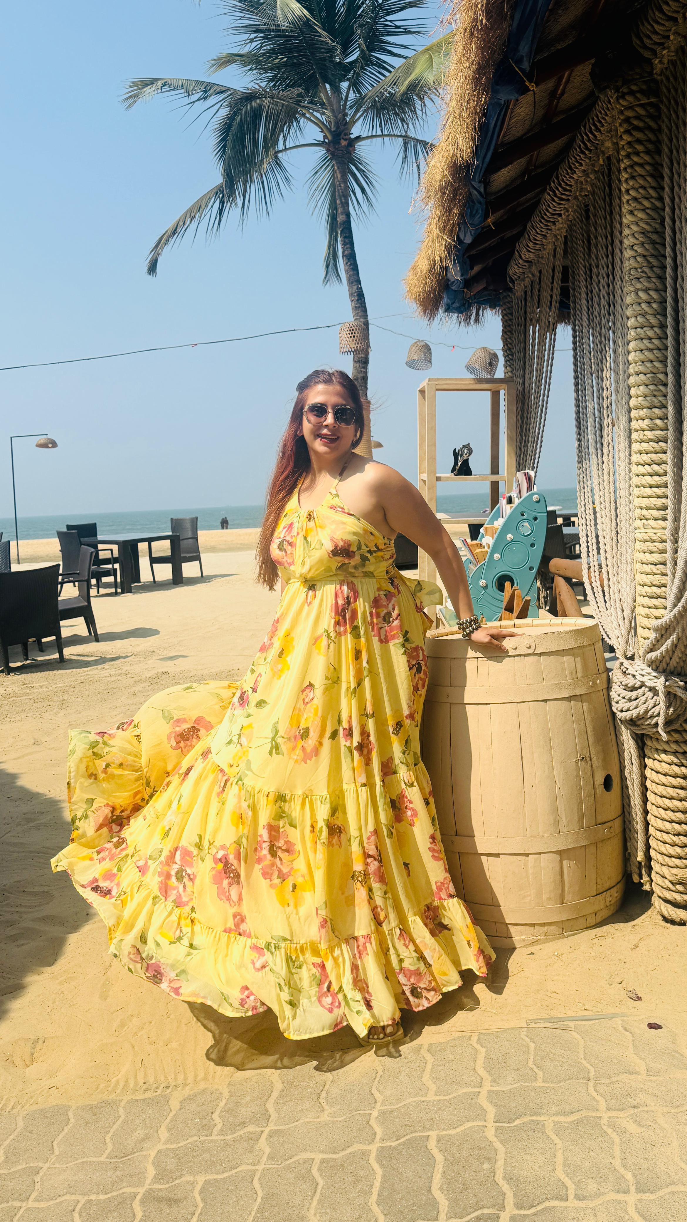 Butter-y Goa Maxi Dress