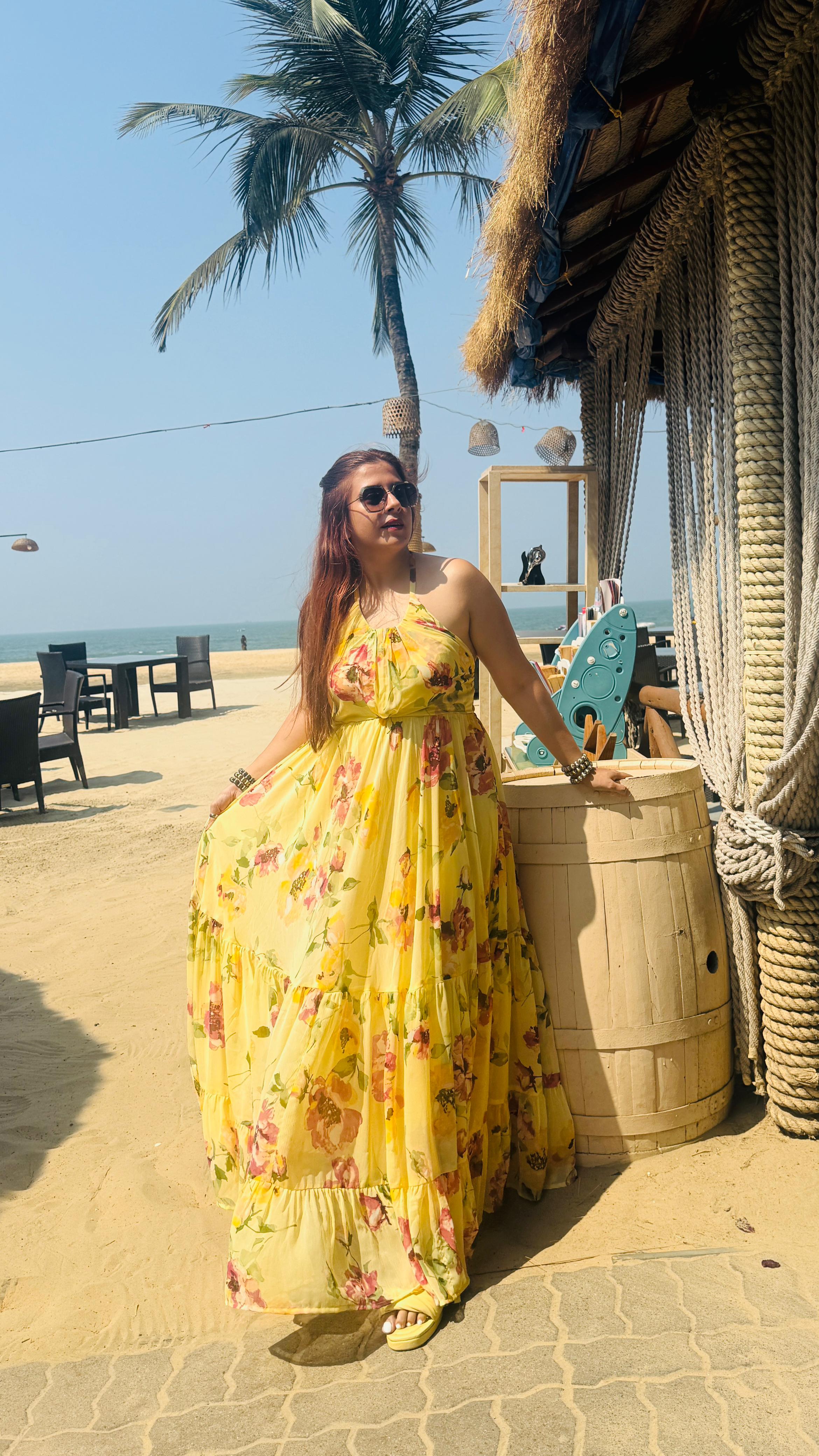 Butter-y Goa Maxi Dress