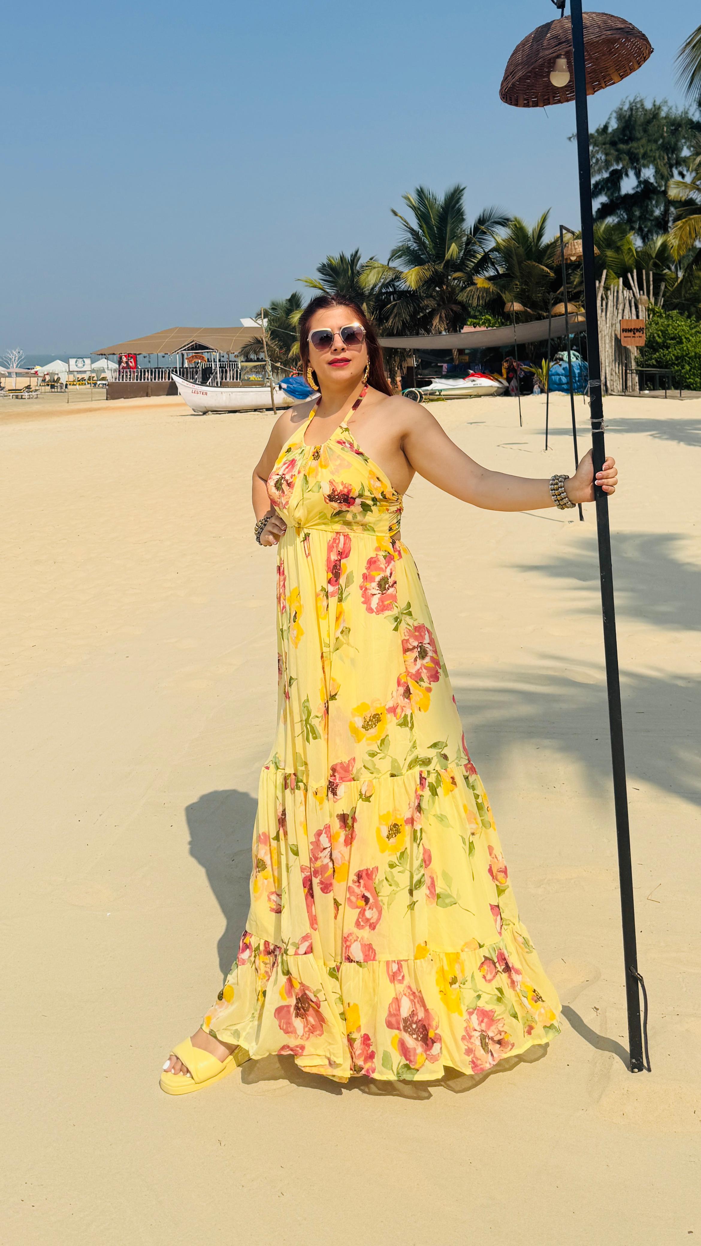 Butter-y Goa Maxi Dress
