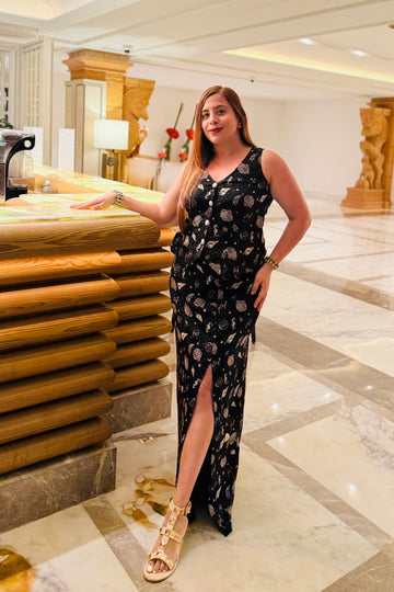 Black Ocean Co-Ord Set