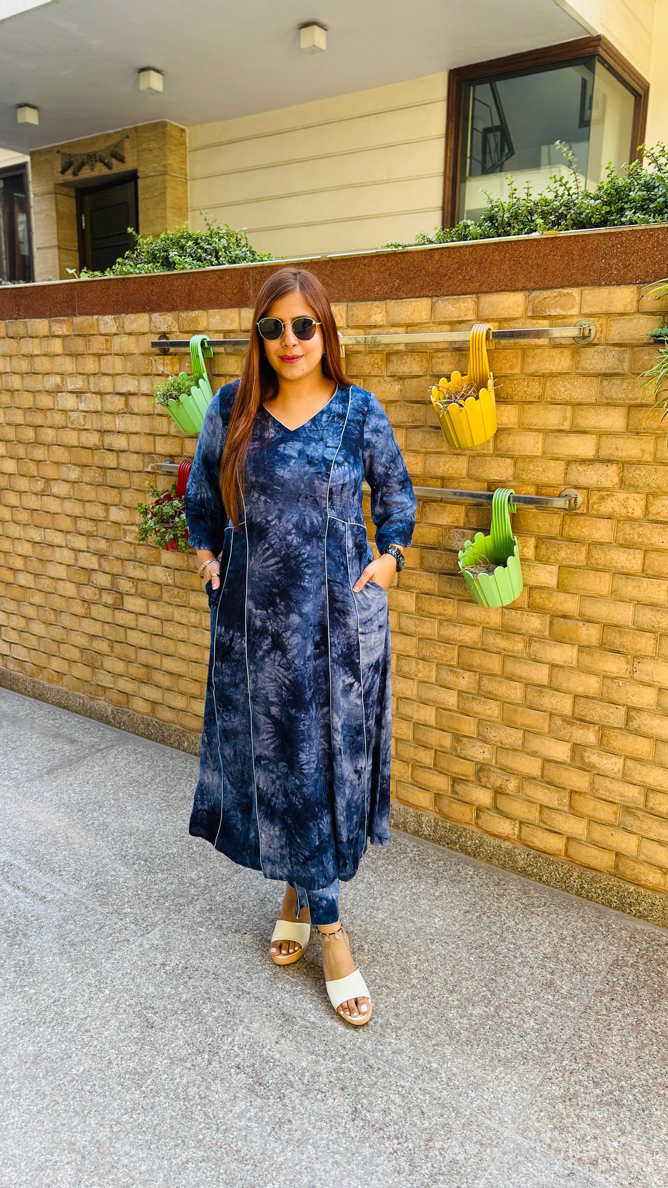 Naina Blue Suit