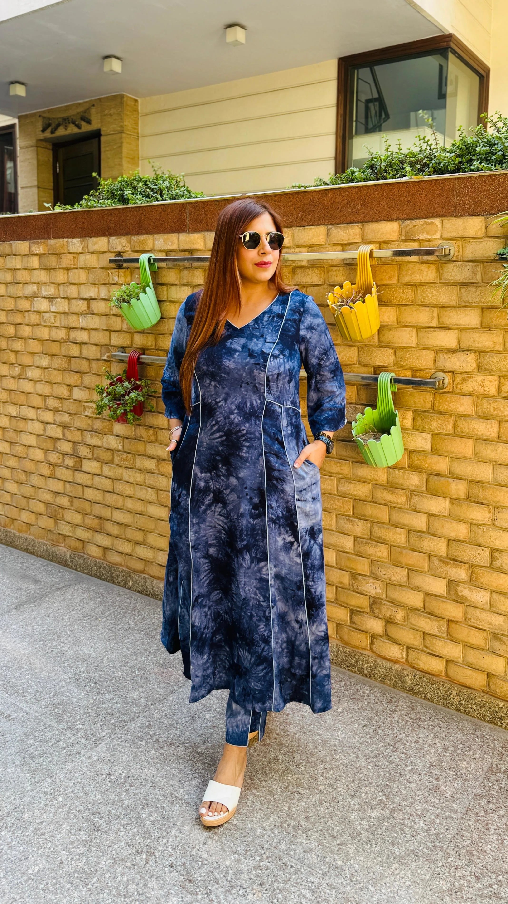 Naina Blue Suit