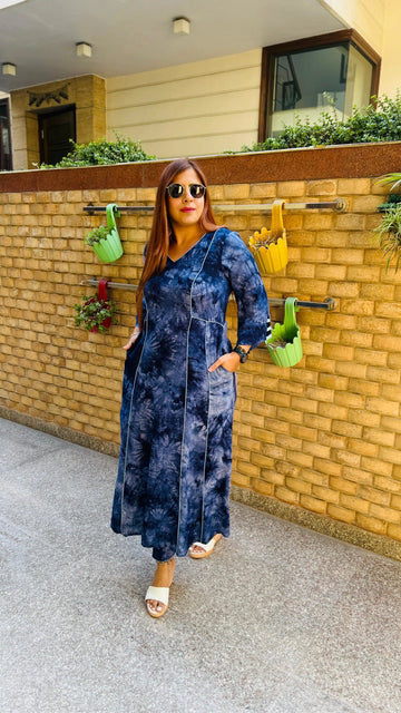 Naina Blue Suit