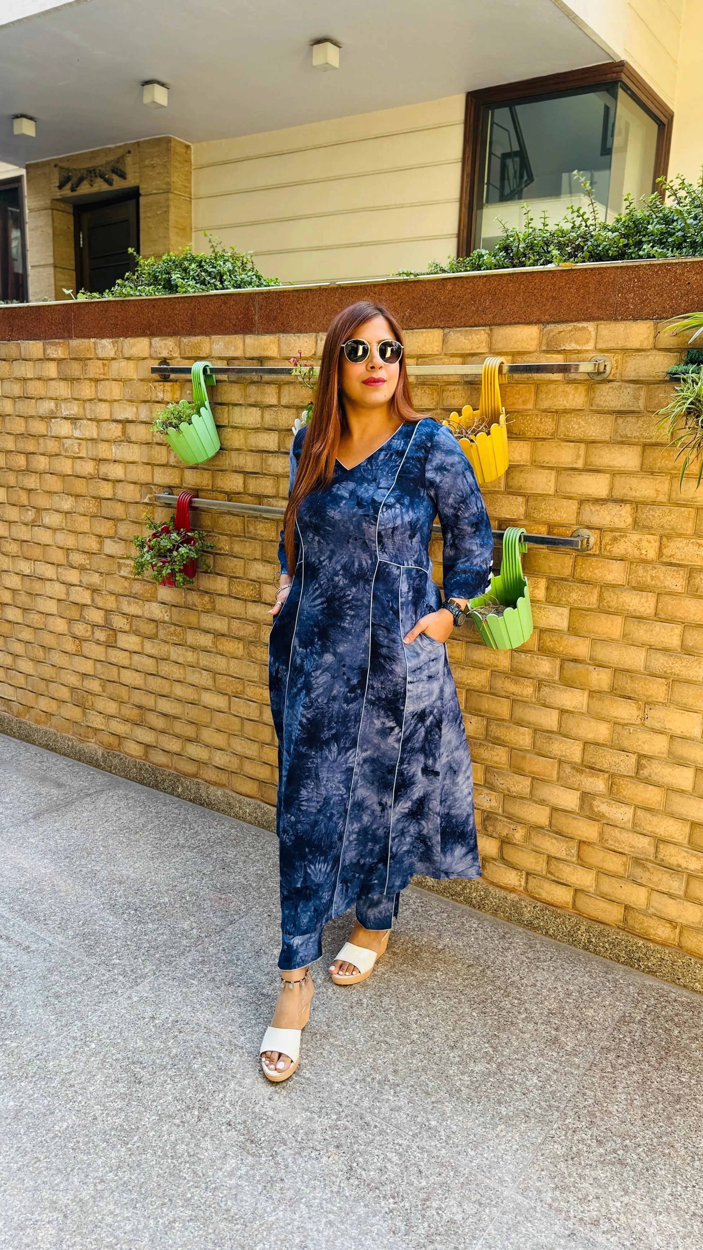 Naina Blue Suit