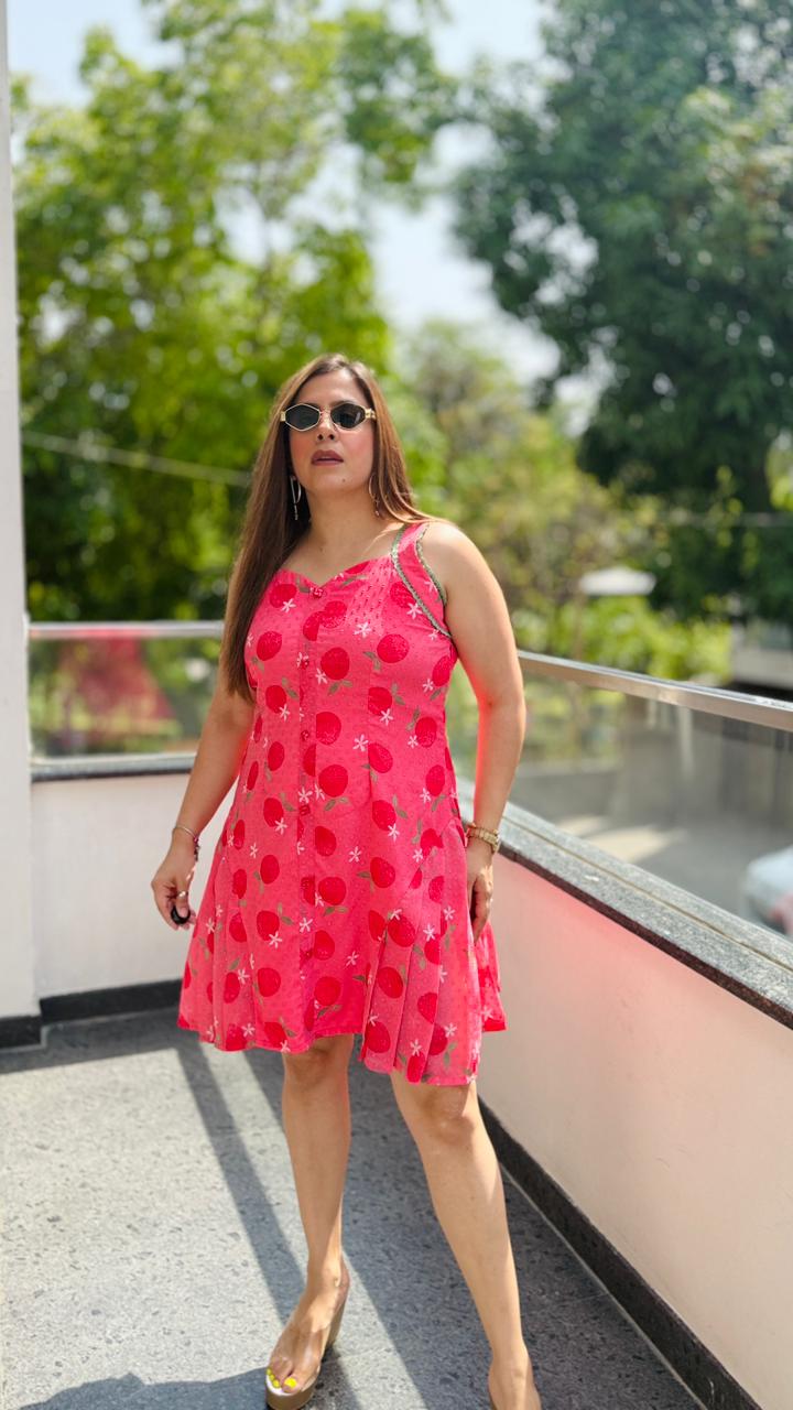 Summer Apples Dress