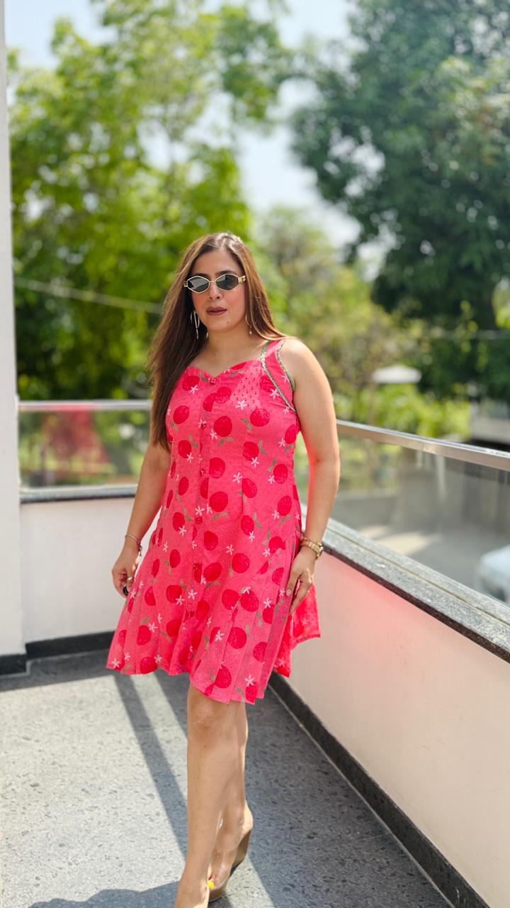 Summer Apples Dress