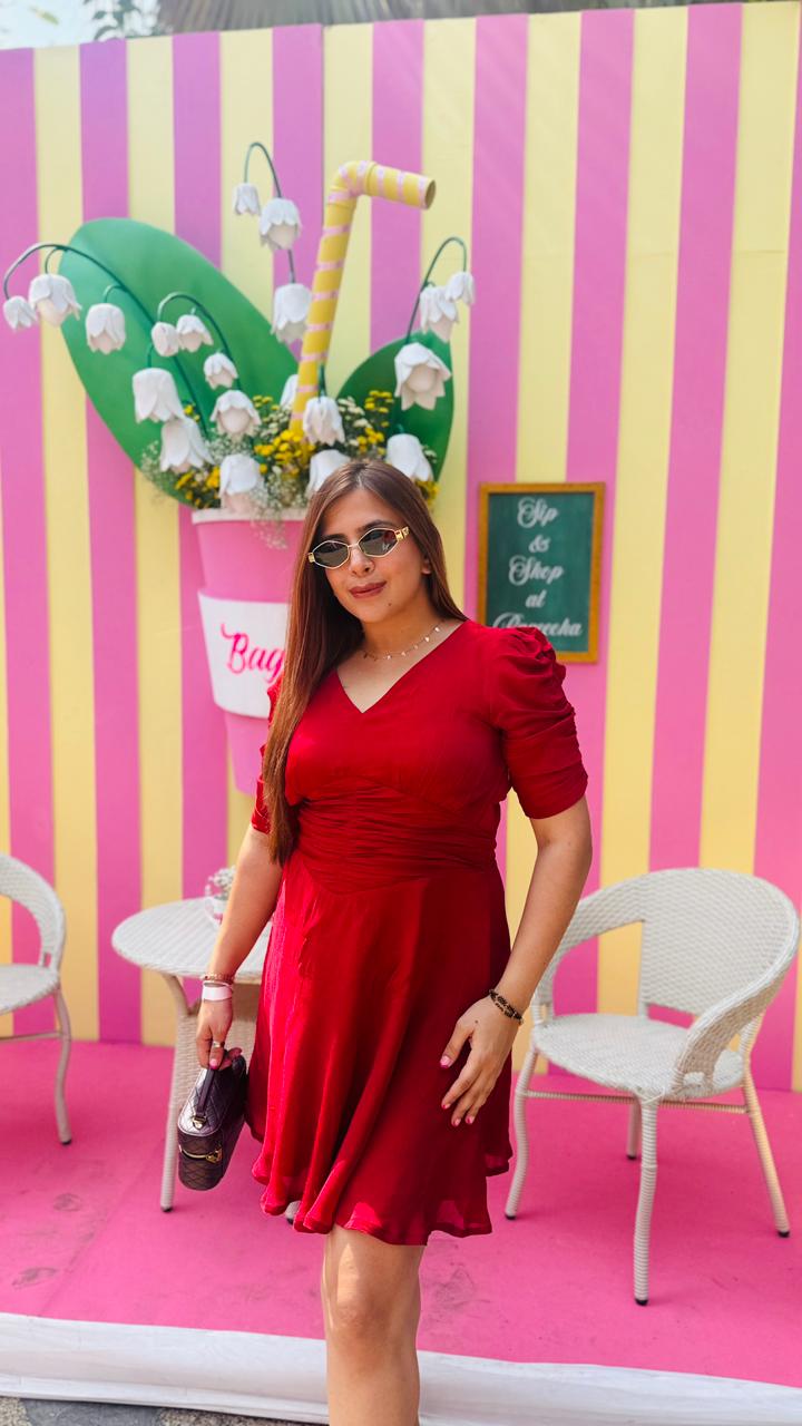 Sangria Summer Dress