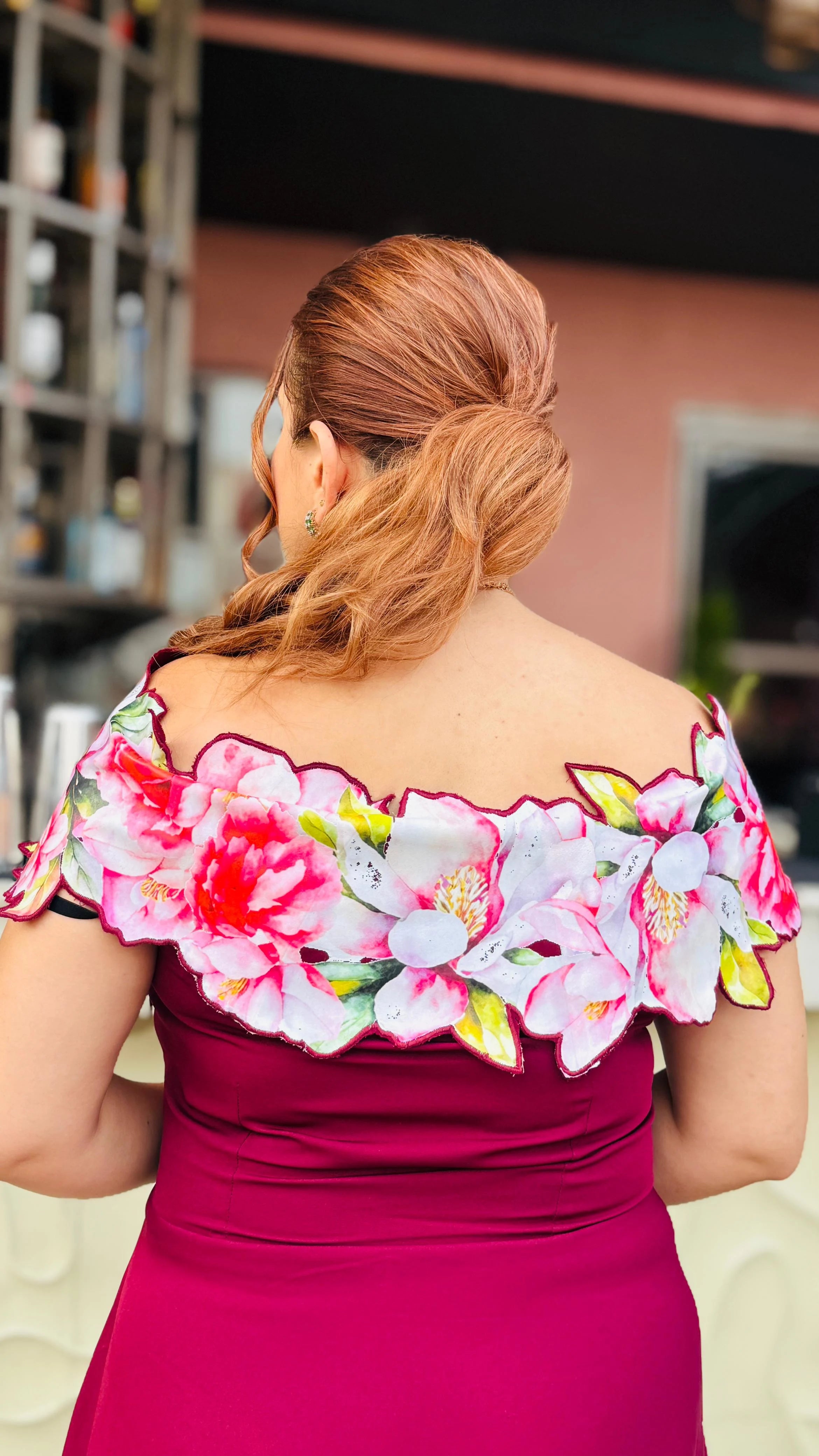 Cherry Martini Midi Dress