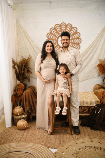 Beyond Beiges Maternity Gown