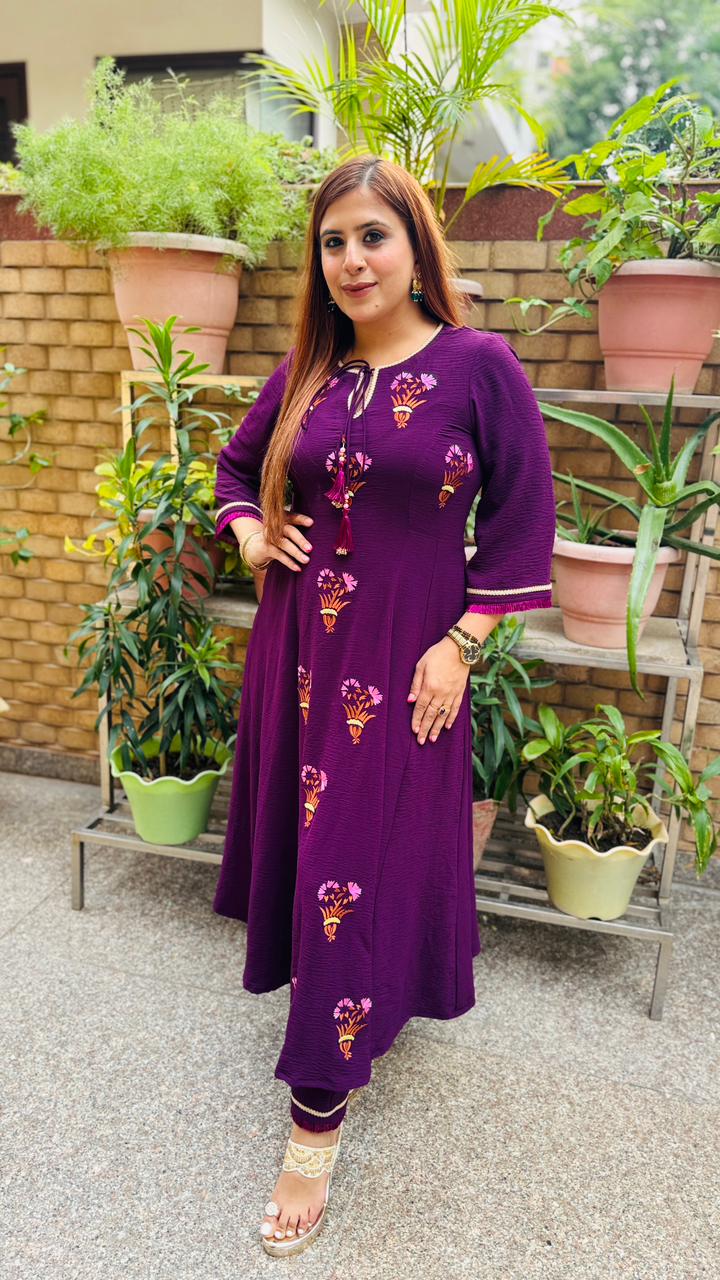 Crush the Violet Suit Set