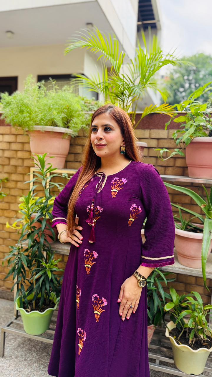 Crush the Violet Suit Set