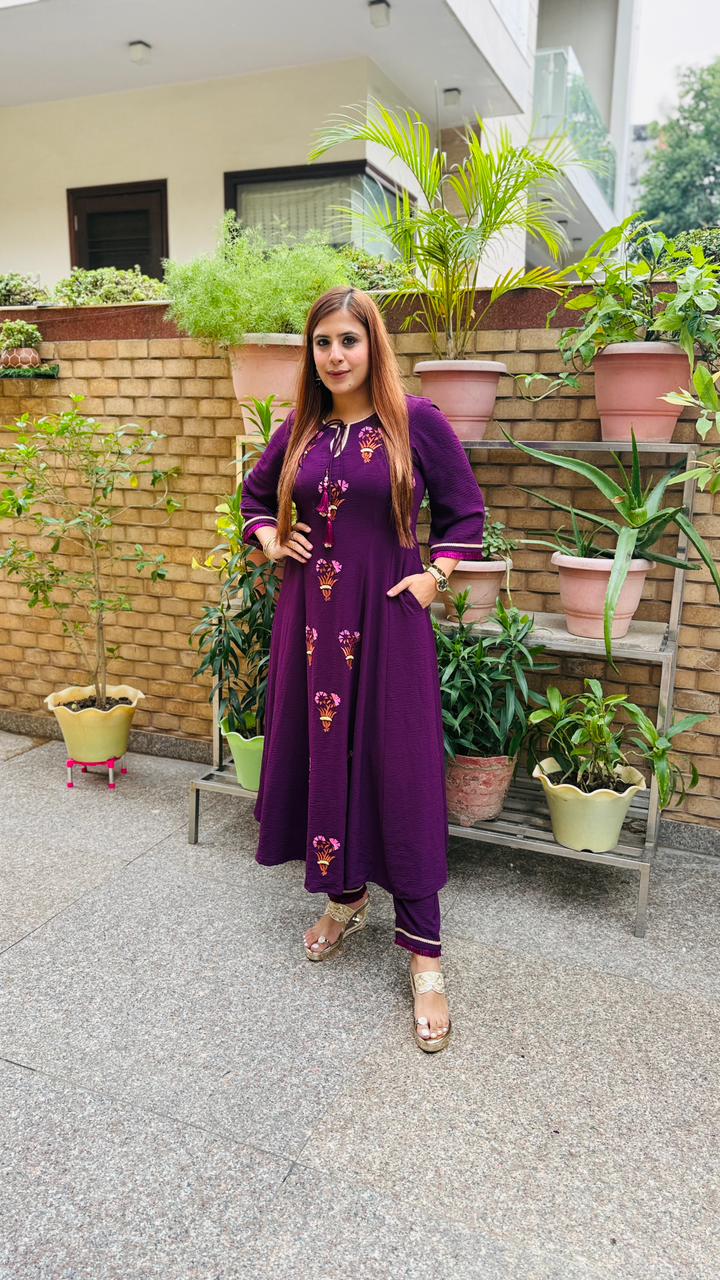 Crush the Violet Suit Set