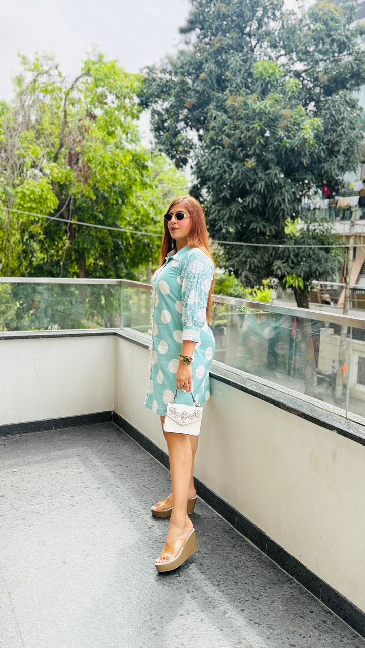 Polka Fun Dress | Lakhina Couture - Look 5