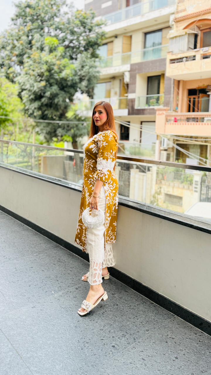 Hania Lace Cotton Pant