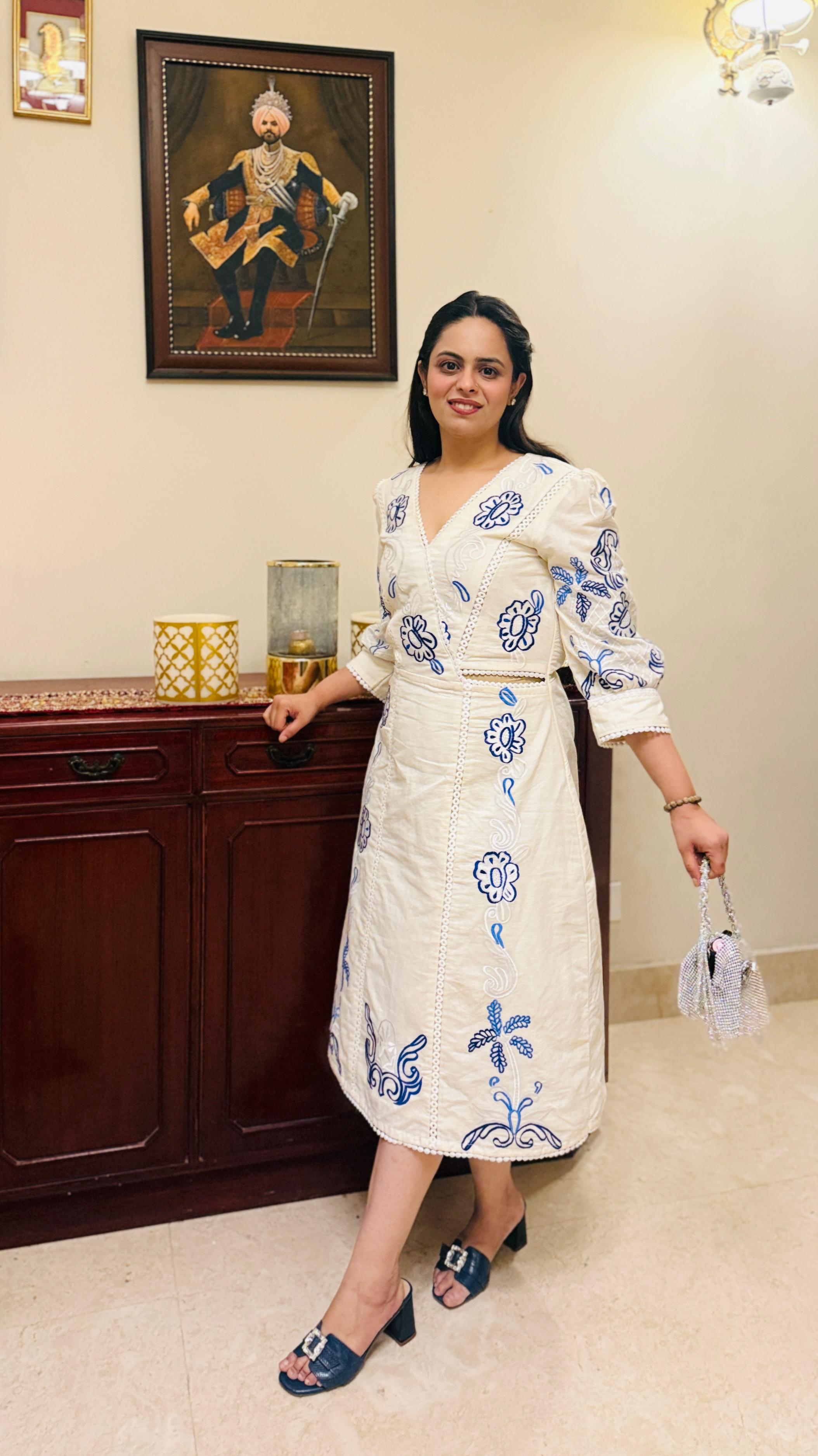 Lilette Linen Midi Dress