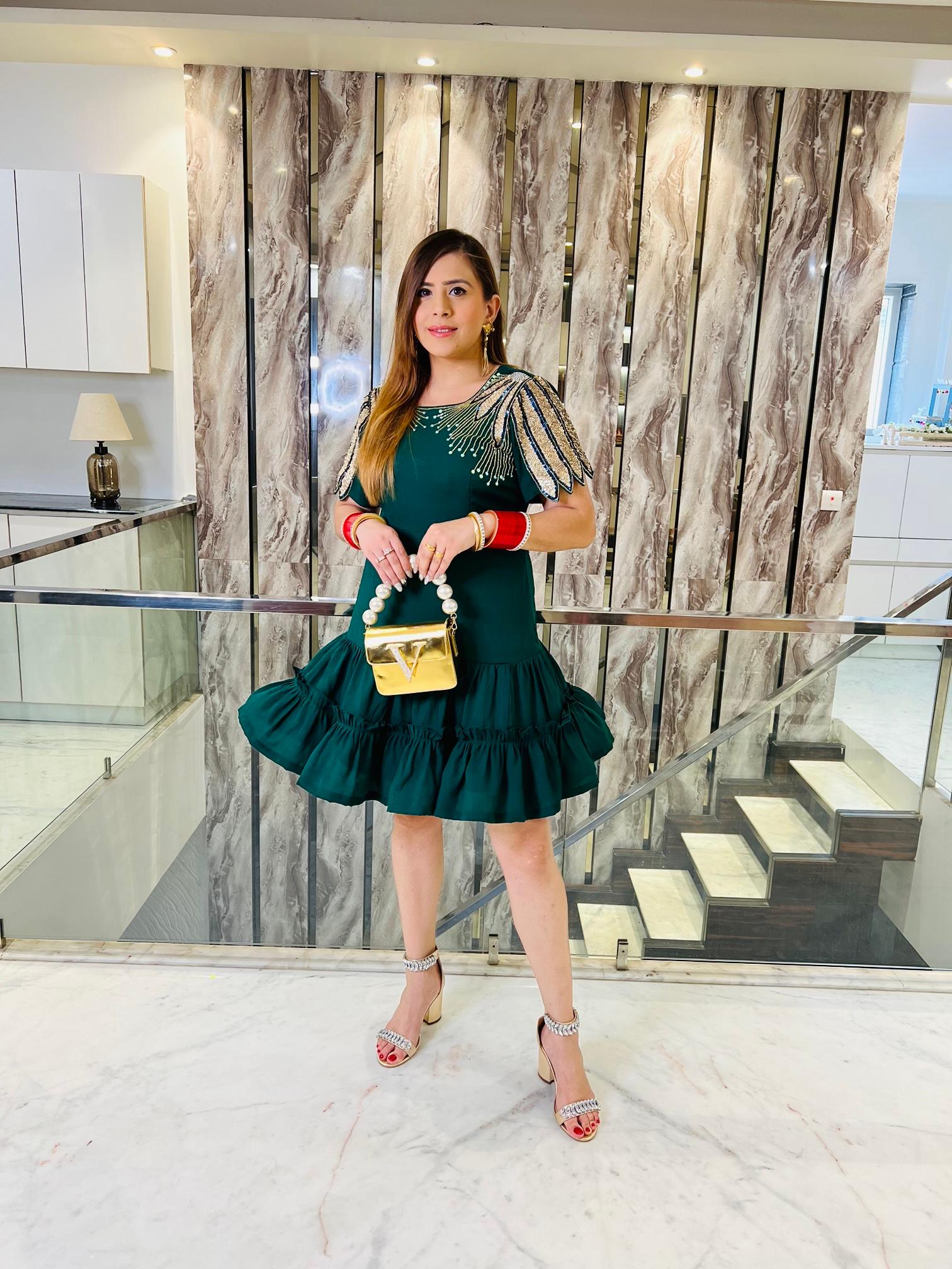 Gorgeous Green Birthday Dress