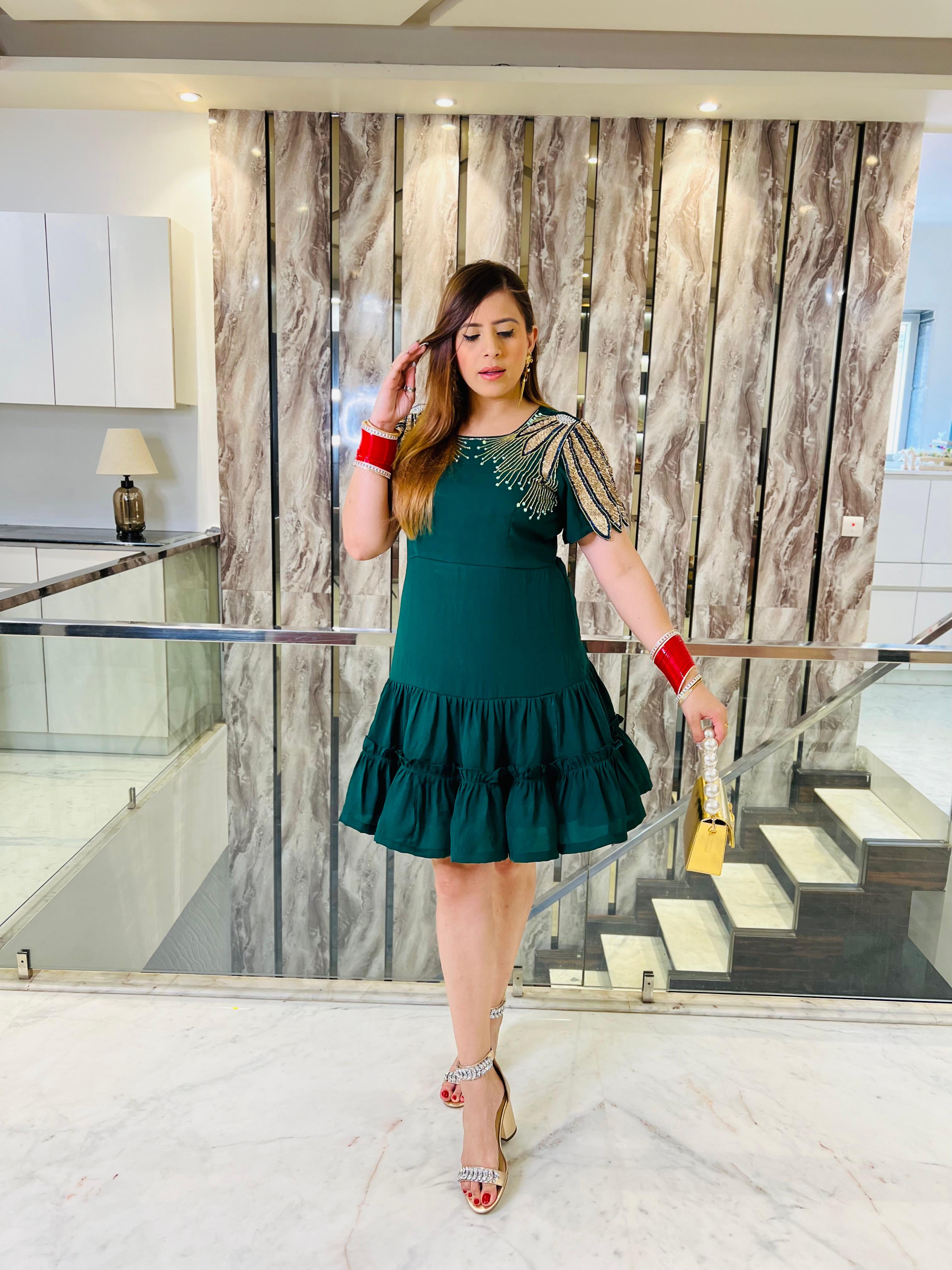 Gorgeous Green Birthday Dress