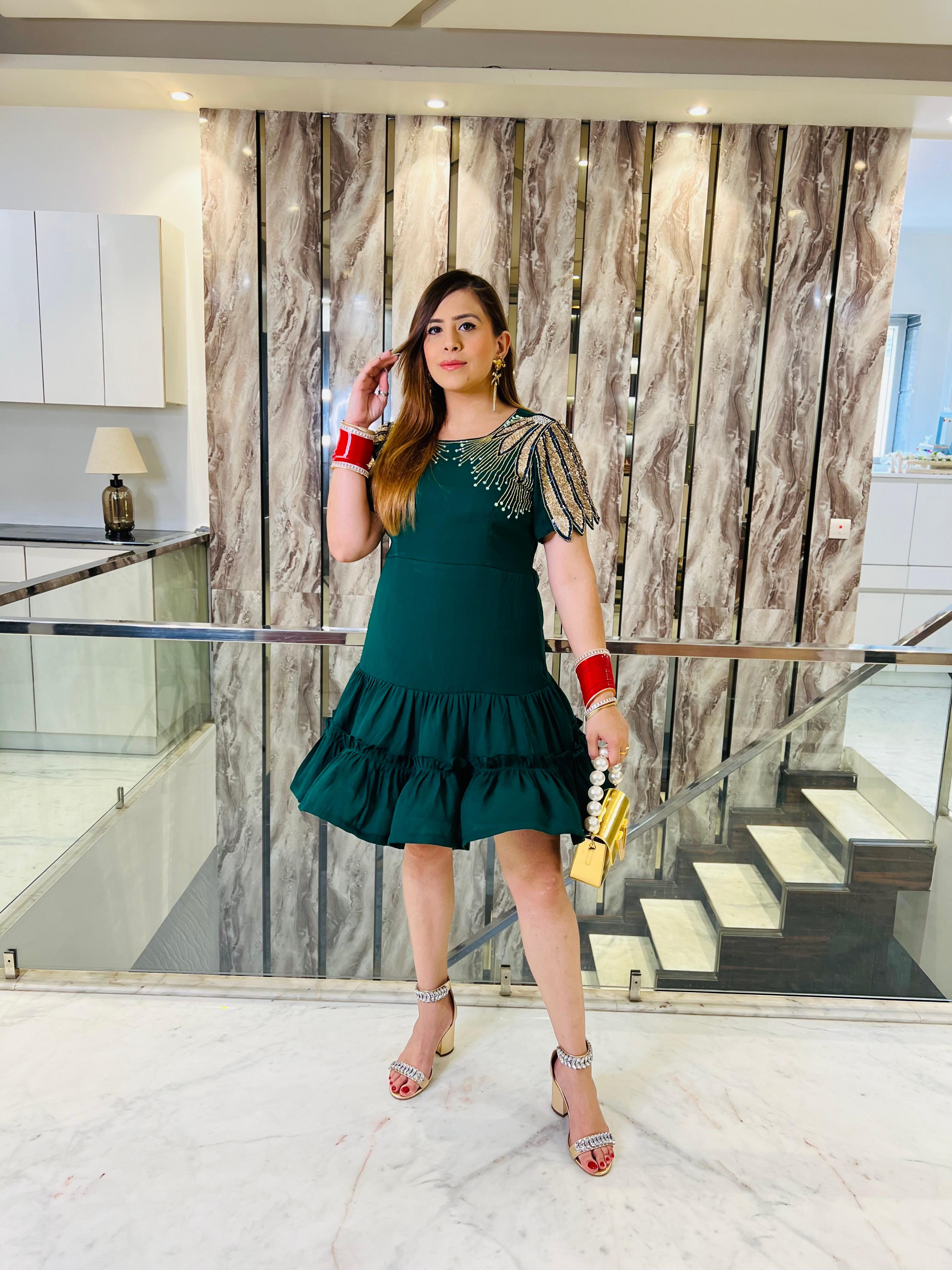 Gorgeous Green Birthday Dress