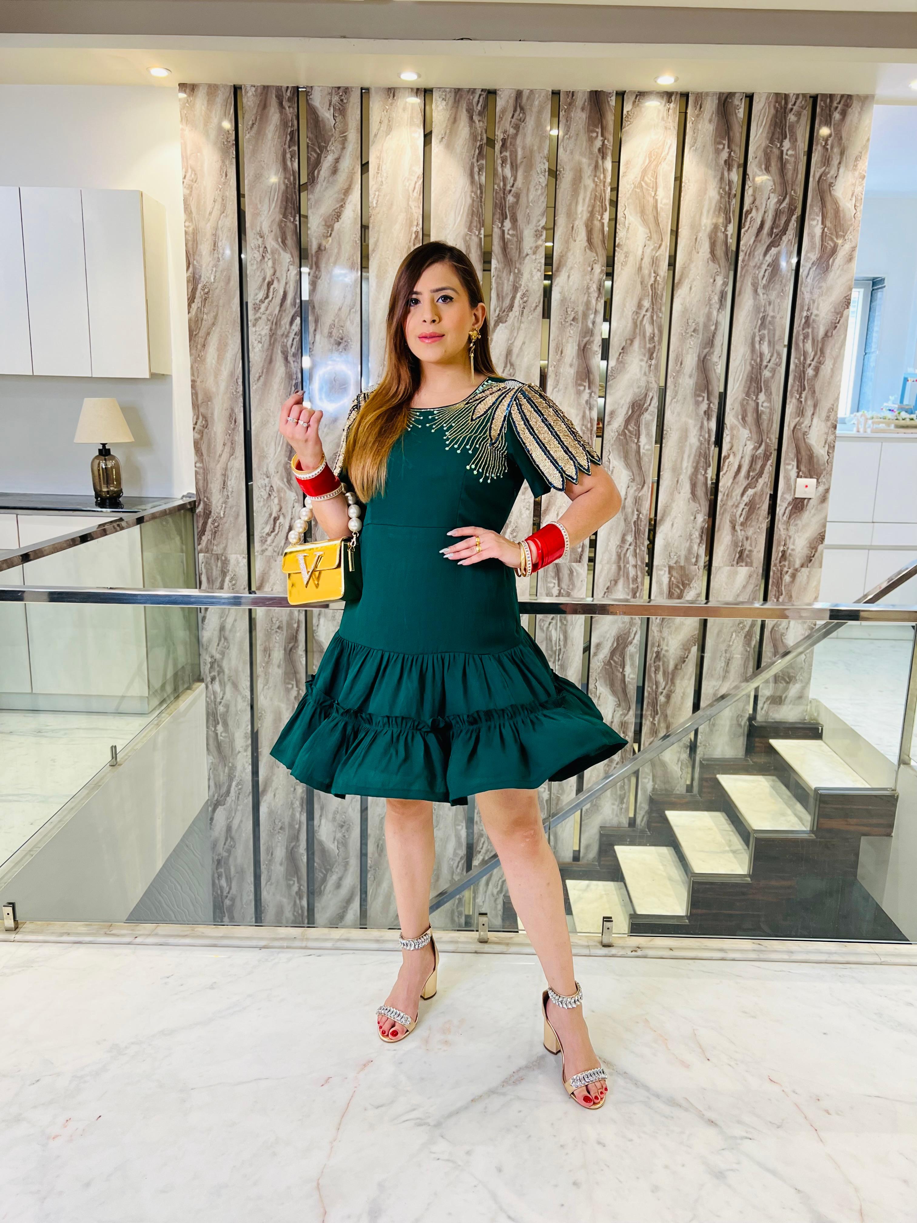 Gorgeous Green Birthday Dress